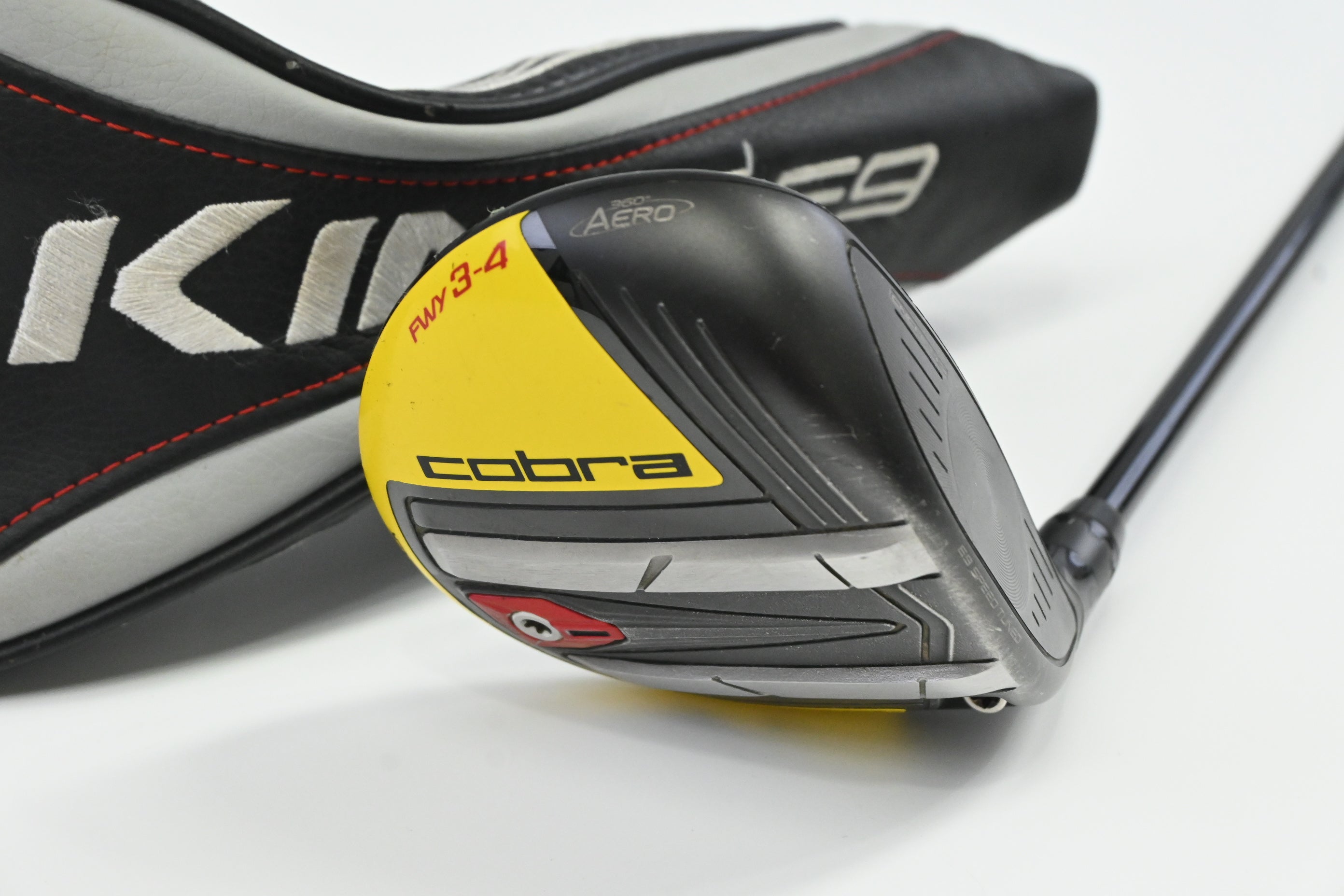 Cobra King F9 #3-4 Wood / 14.5 Degree / Regular Flex Fujikura Atmos Blue 7 Shaft