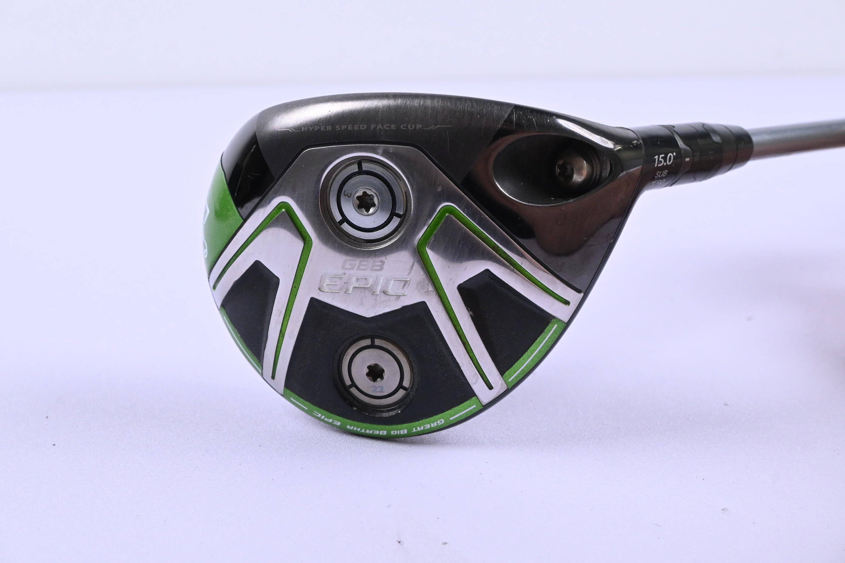 Callaway GBB Epic #3 Wood / 15 Degree / Stiff Flex OZIK MFS M4 Black Tie 75