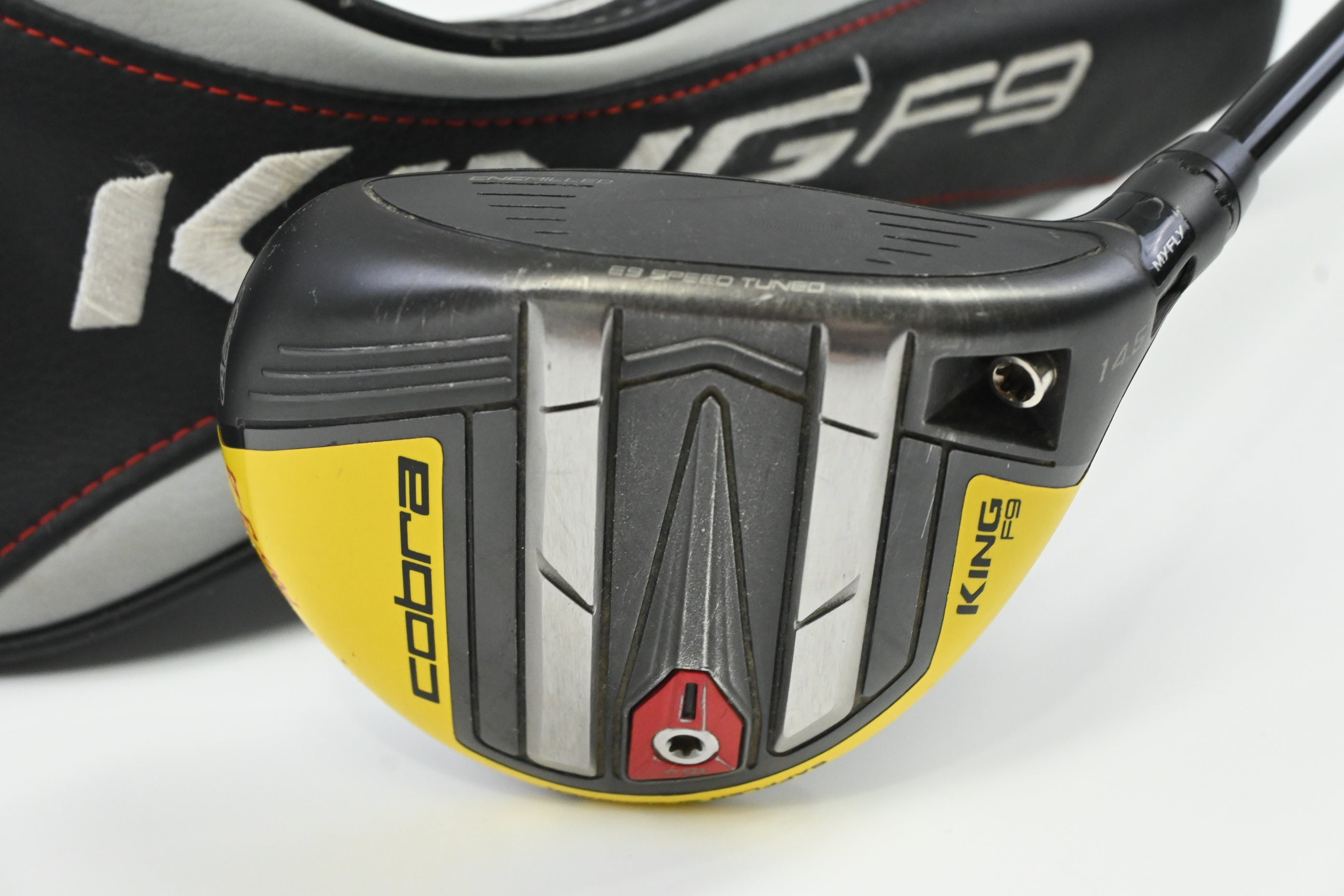 Cobra King F9 #3-4 Wood / 14.5 Degree / Regular Flex Fujikura Atmos Blue 7 Shaft