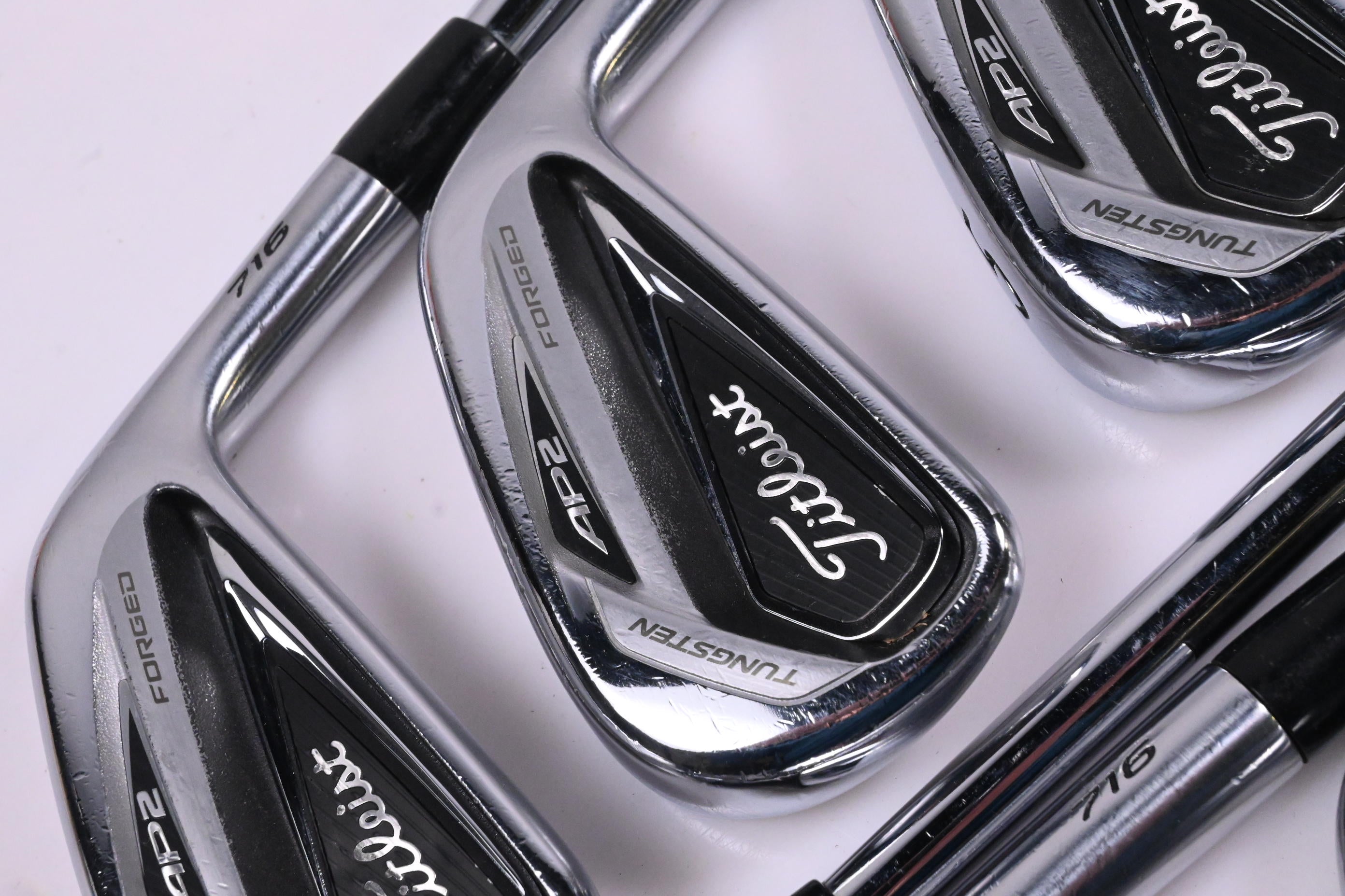 Titleist 716 AP2 Irons / 3-PW+GW / Stiff Flex KBS Tour 90 Shafts