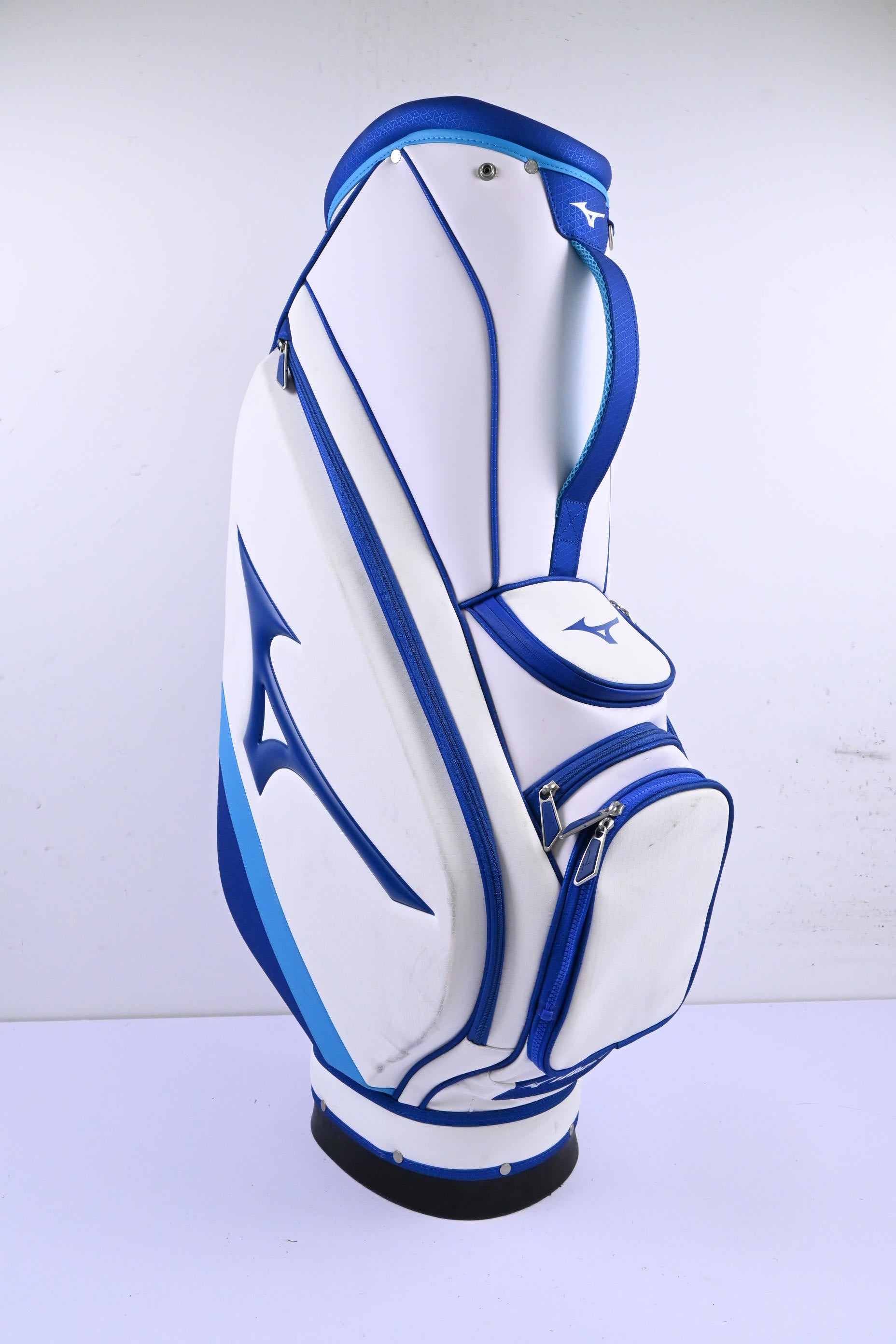 Mizuno Tour Bag / 5-Way Divider / White & Blue