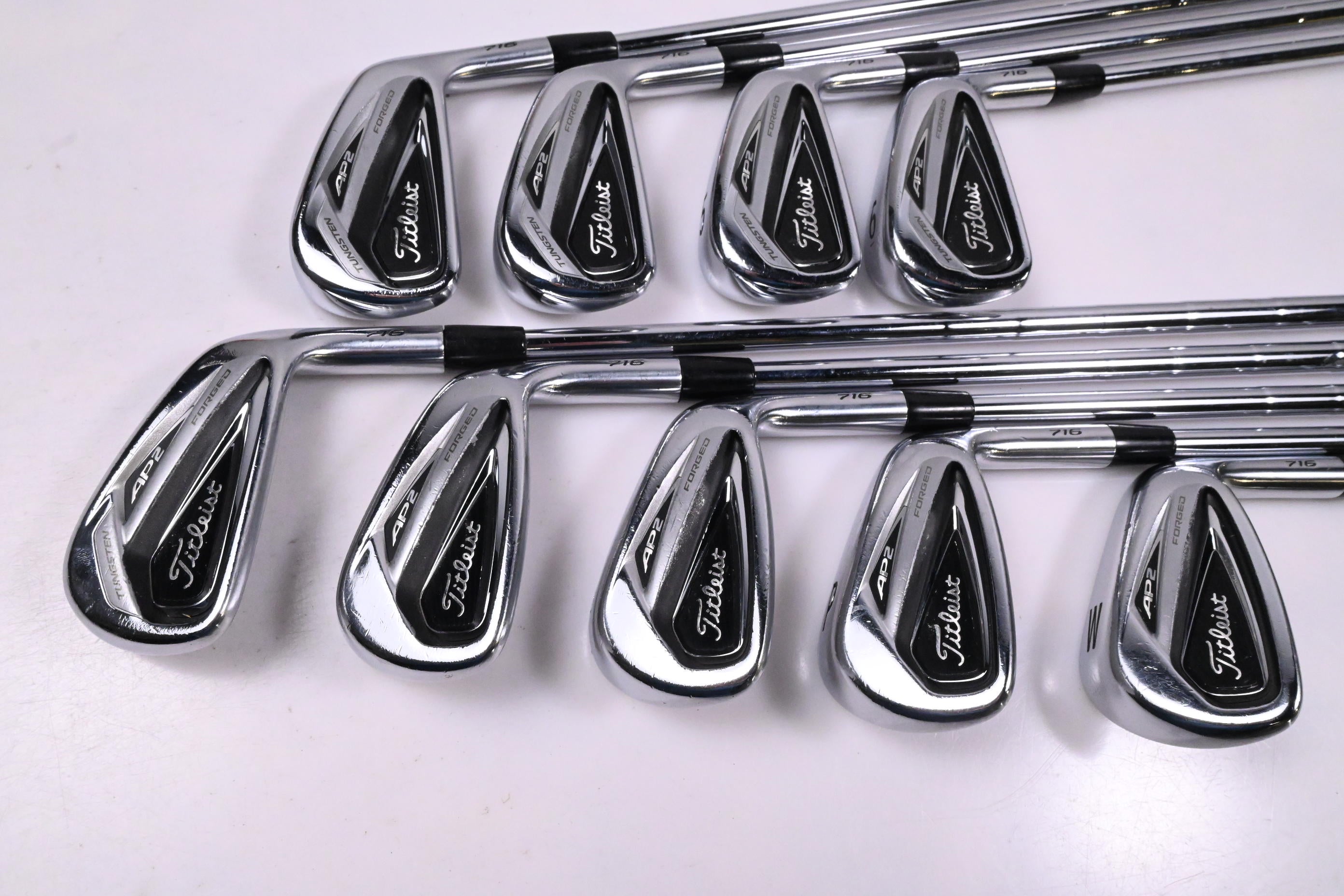 Titleist 716 AP2 Irons / 3-PW+GW / Stiff Flex KBS Tour 90 Shafts