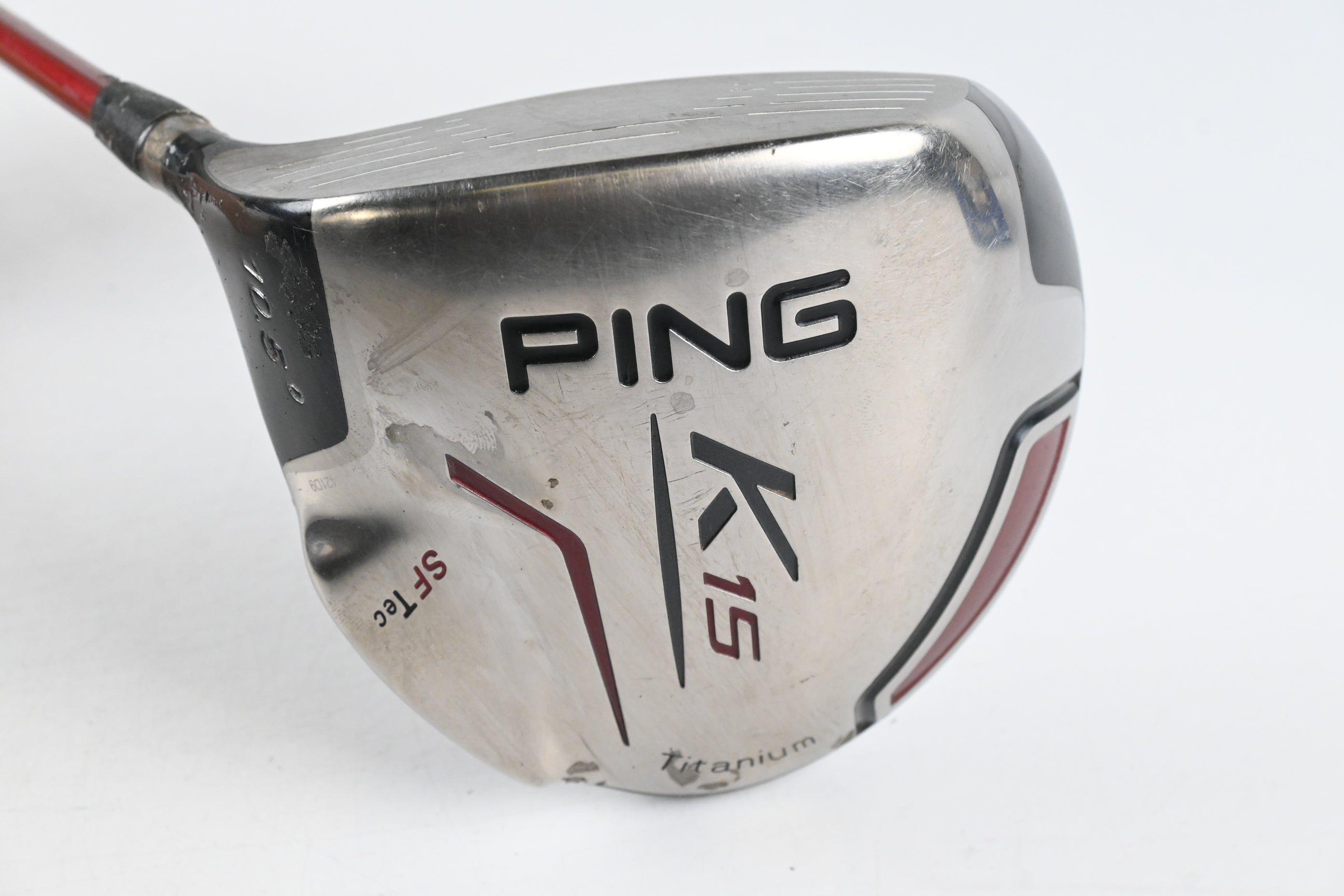 Left Hand Ping K15 SF Tec Driver / 10.5 Degree / Regular Flex Ping TFC 149 Shaft