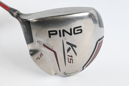 Left Hand Ping K15 SF Tec Driver / 10.5 Degree / Regular Flex Ping TFC 149 Shaft