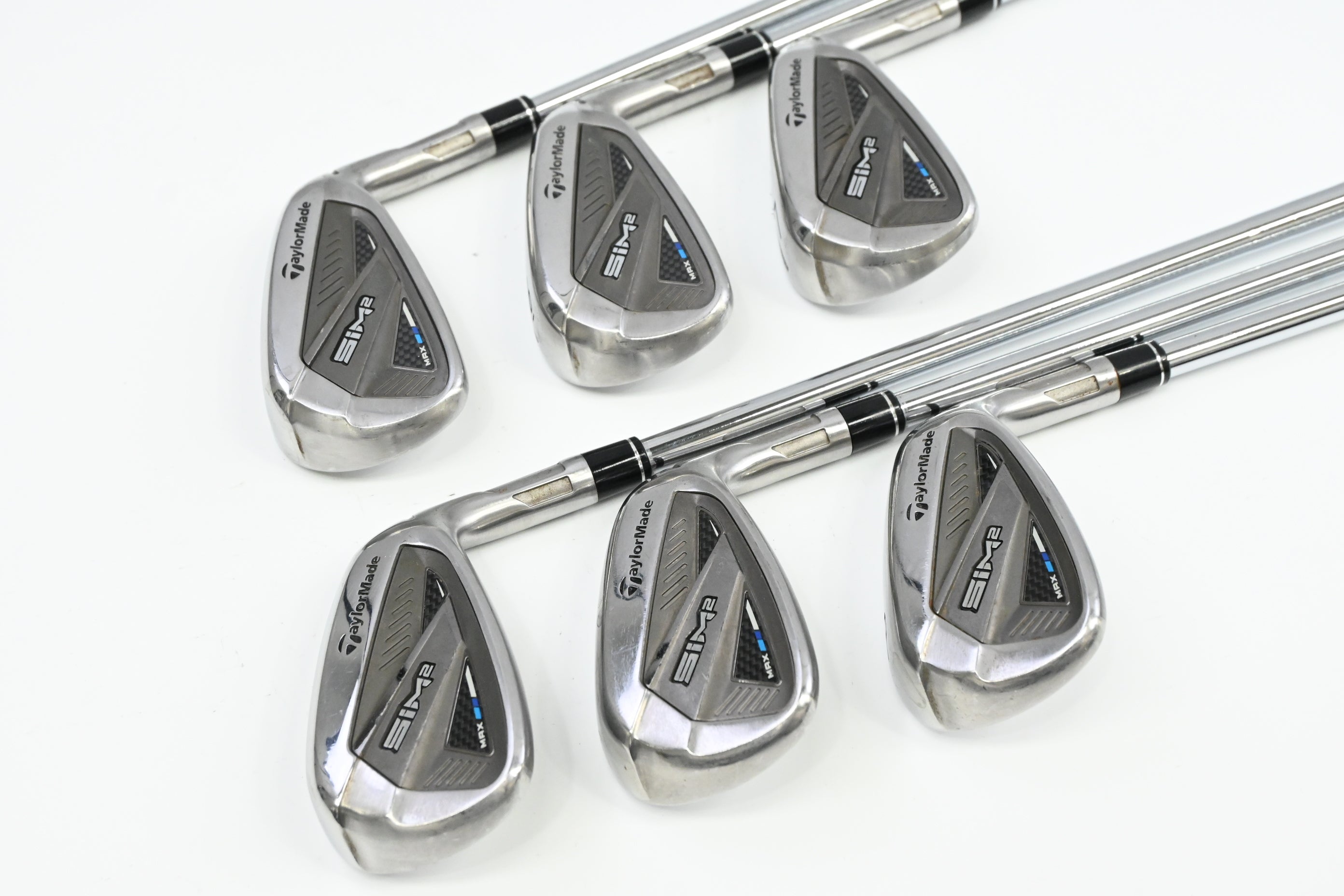 Taylormade SIM2 Max Irons / 5-PW / Stiff Flex KBS MAX MT 85 Shafts