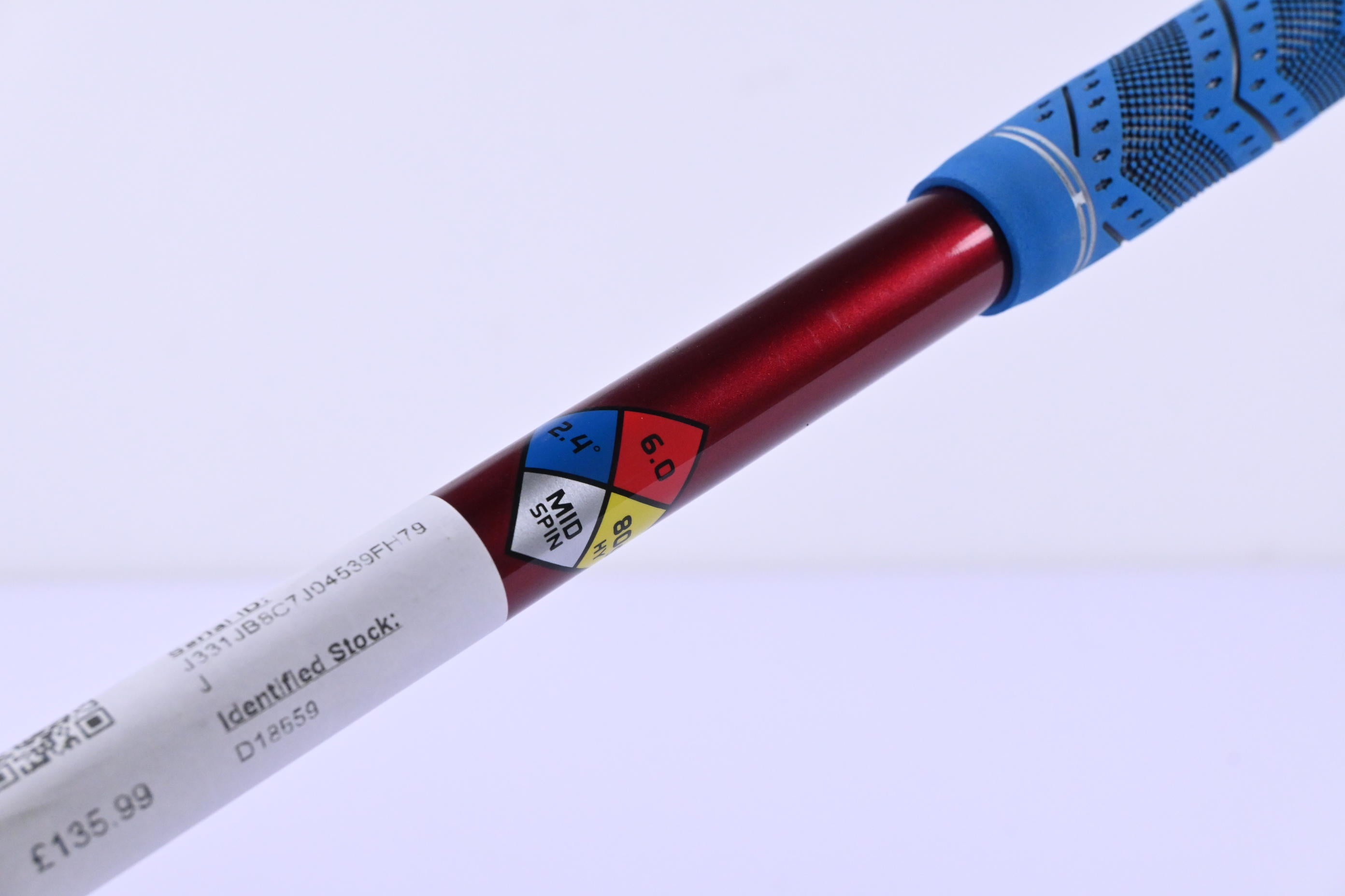Ping G425 #3 Hybrid / 19 Degree / Stiff Flex HZRDUS Smoke Red RDX 80 Shaft