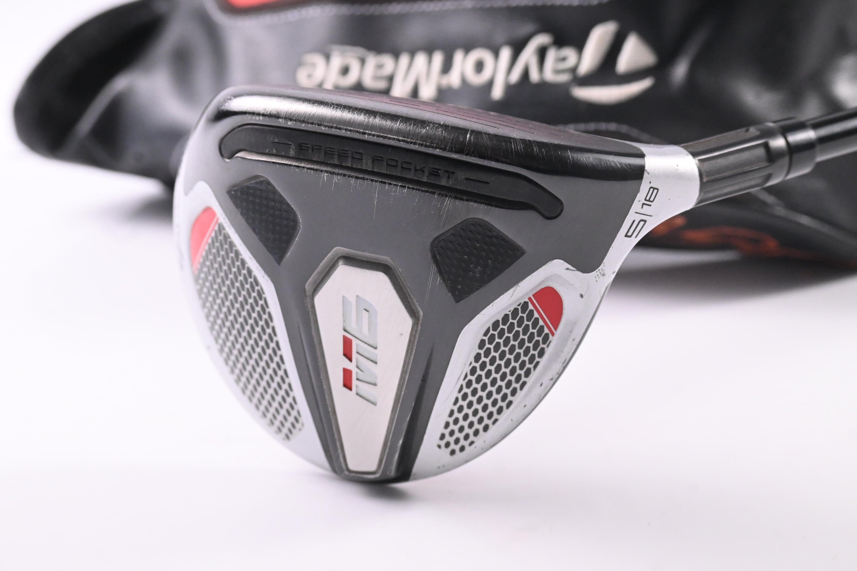 Taylormade M6 #5 Wood / 18 Degree / Regular Flex Fujikura Atmos Orange 5 Shaft