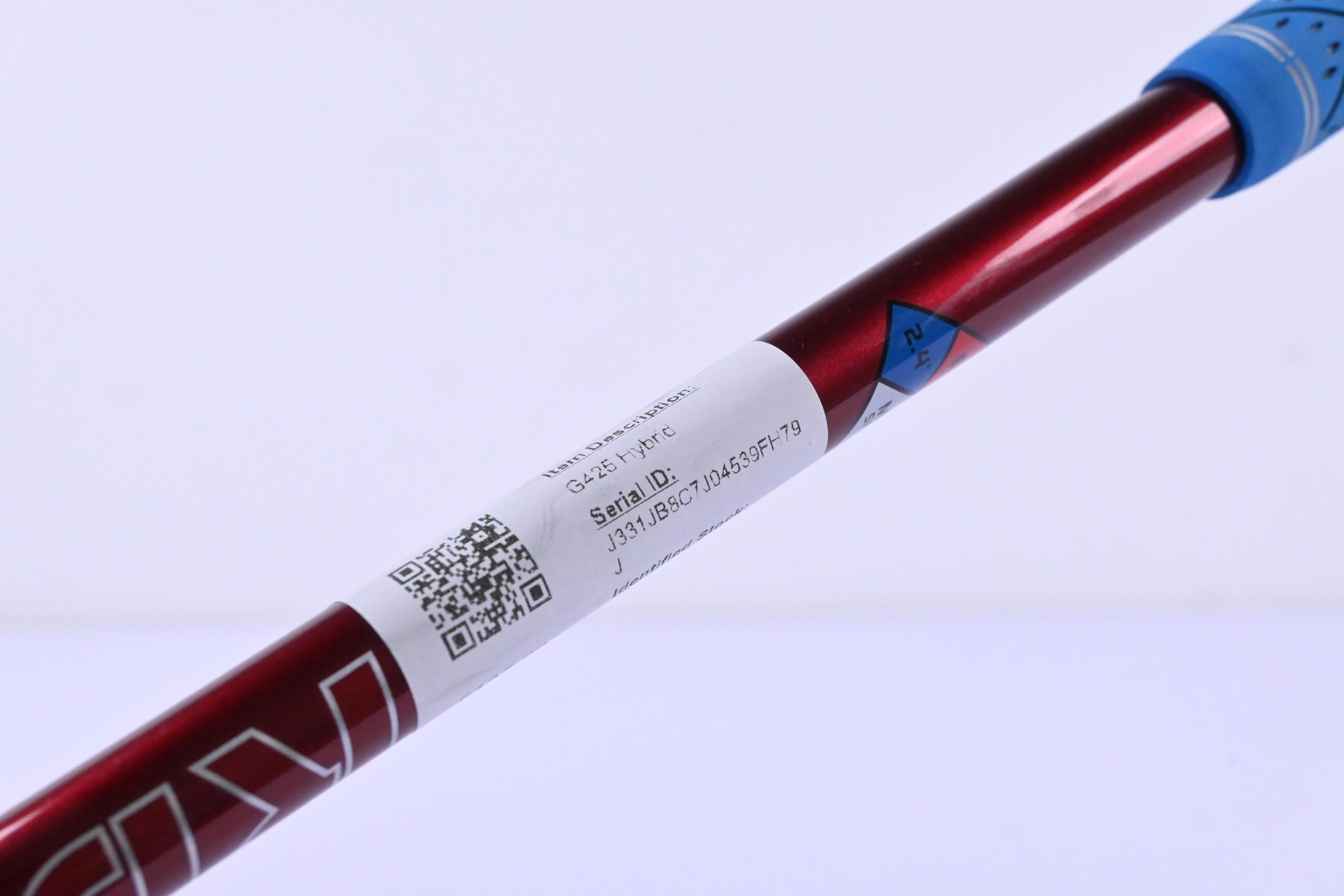Ping G425 #3 Hybrid / 19 Degree / Stiff Flex HZRDUS Smoke Red RDX 80 Shaft