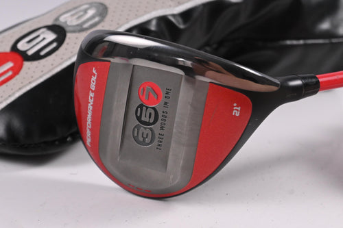 Performance Golf 357 Fairway Hybrid / 21 Degree / Senior Flex Performance 55