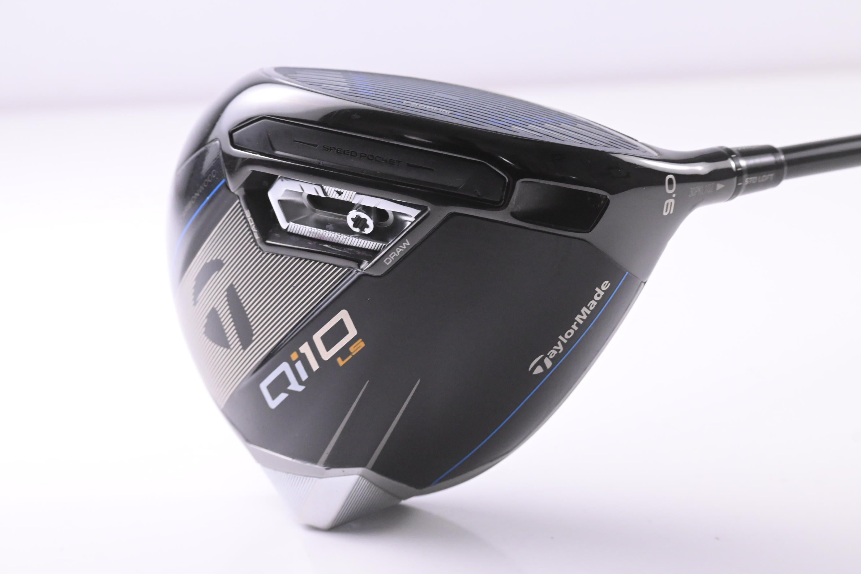 Taylormade Qi10 LS Driver / 9 Degree / Regular Flex Ventus TR Blue 5 Shaft