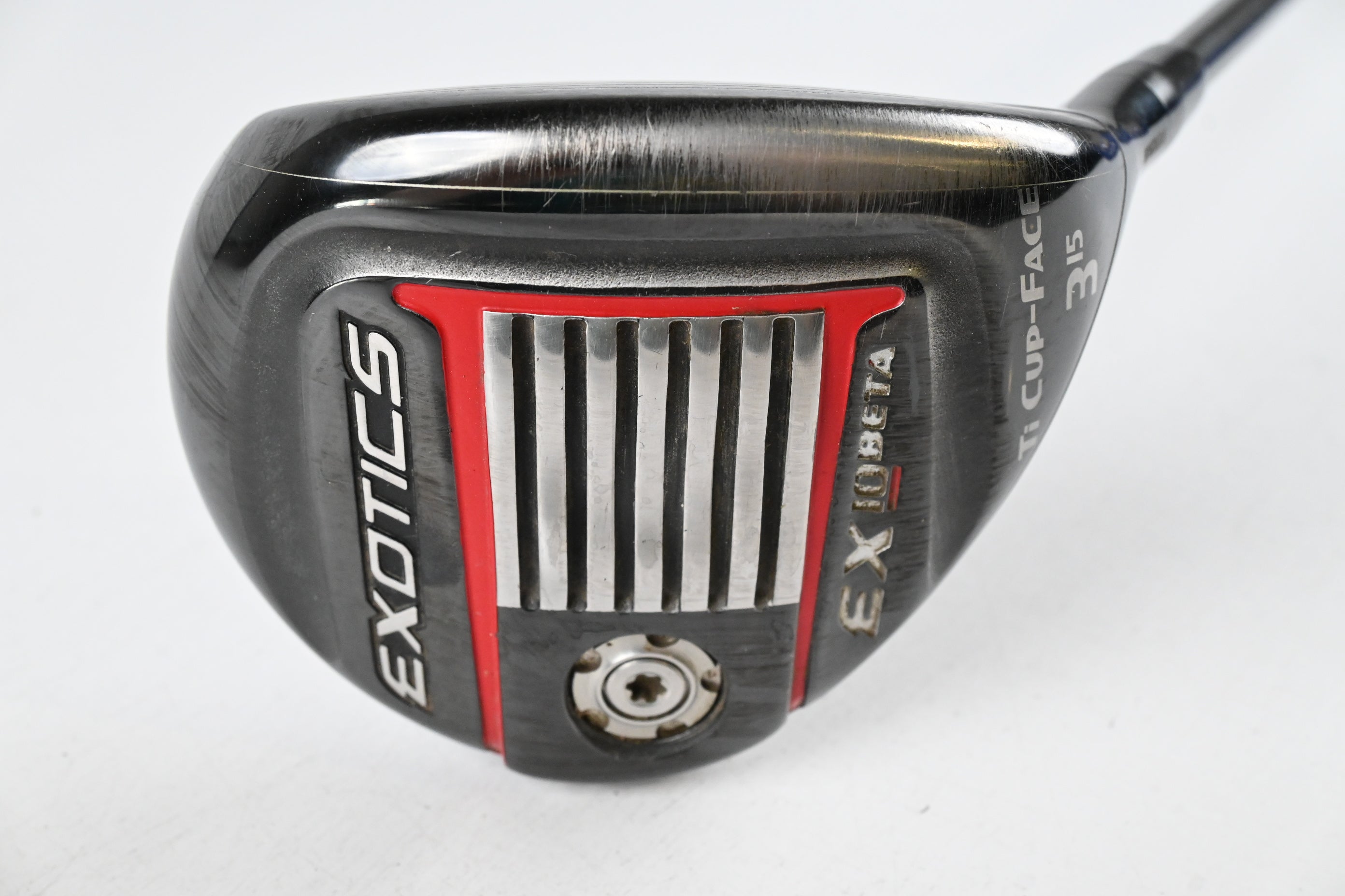 Tour Edge Exotics EX 10 #3 Wood / 15 Degree / Stiff Flex Aldila Rogue M.AX 75