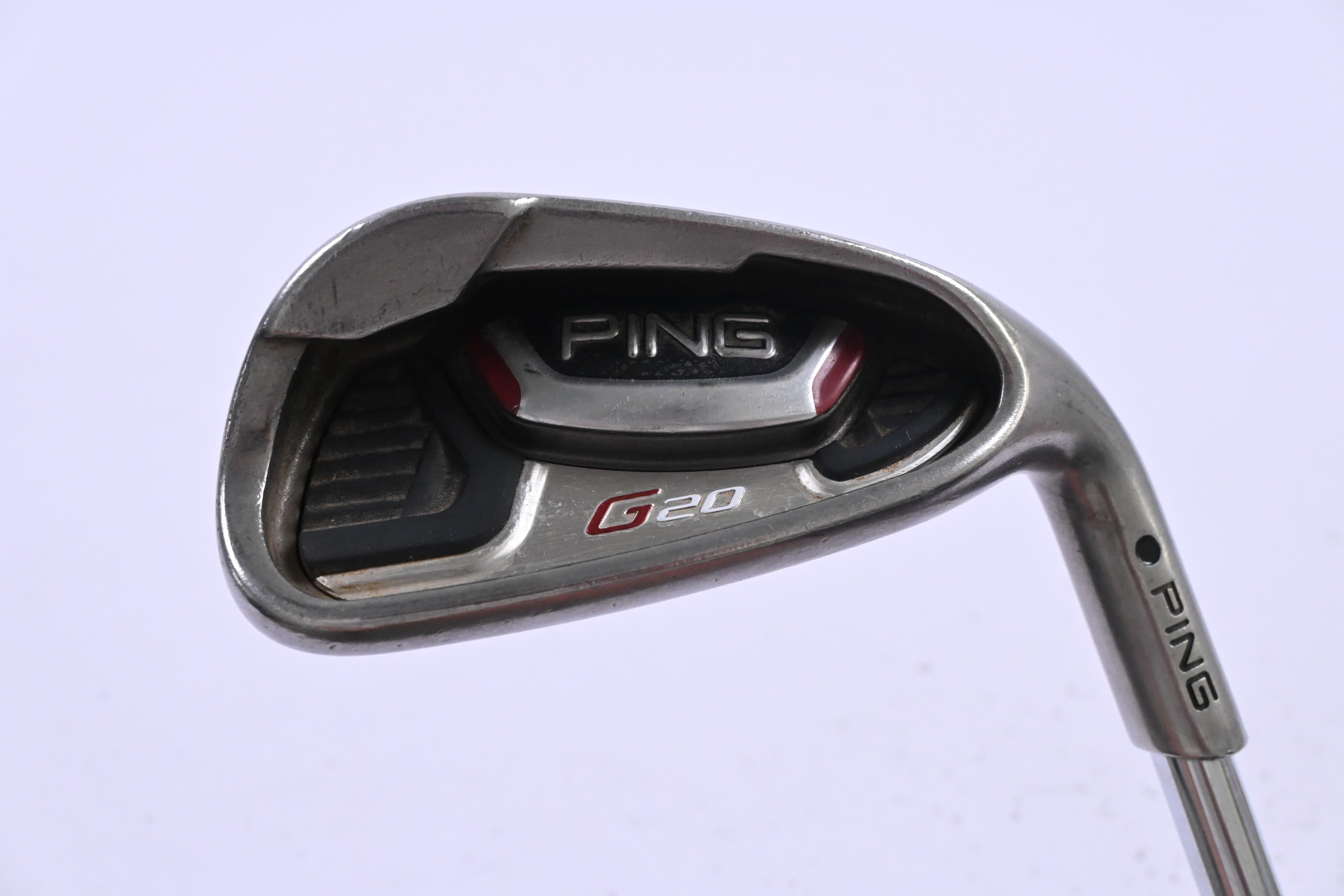 Ping G20 #9 Iron / Black Dot / Regular Flex Ping CFS Shaft