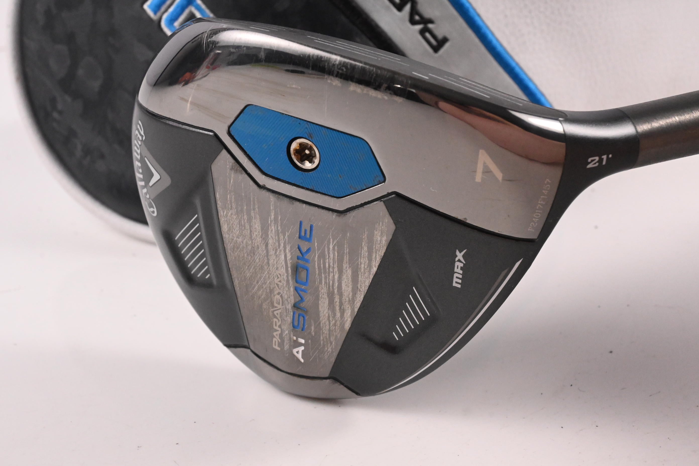 Callaway Paradym Ai Smoke Max #7 Wood / 21 Degree / Regular Flex Tensei AV Blue