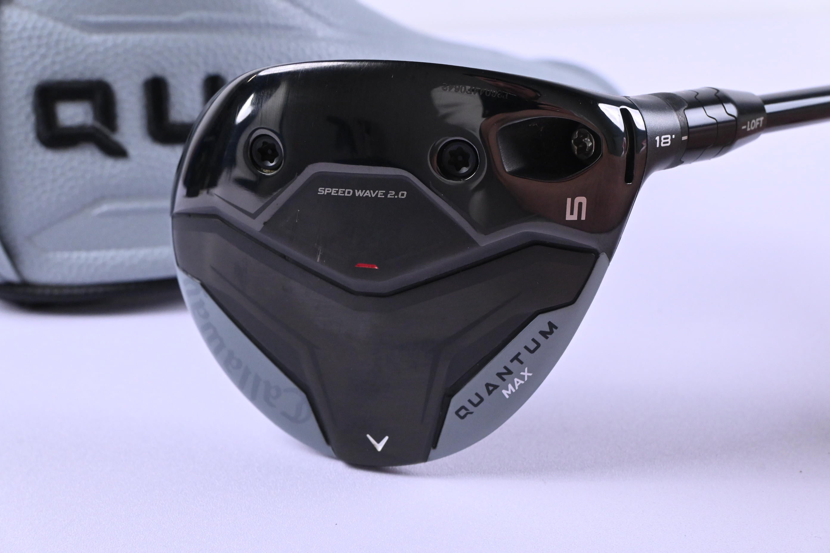 Callaway Quantum Max #5 Wood / 18 Degree / Stiff Flex Fujikura Ventus Black 7