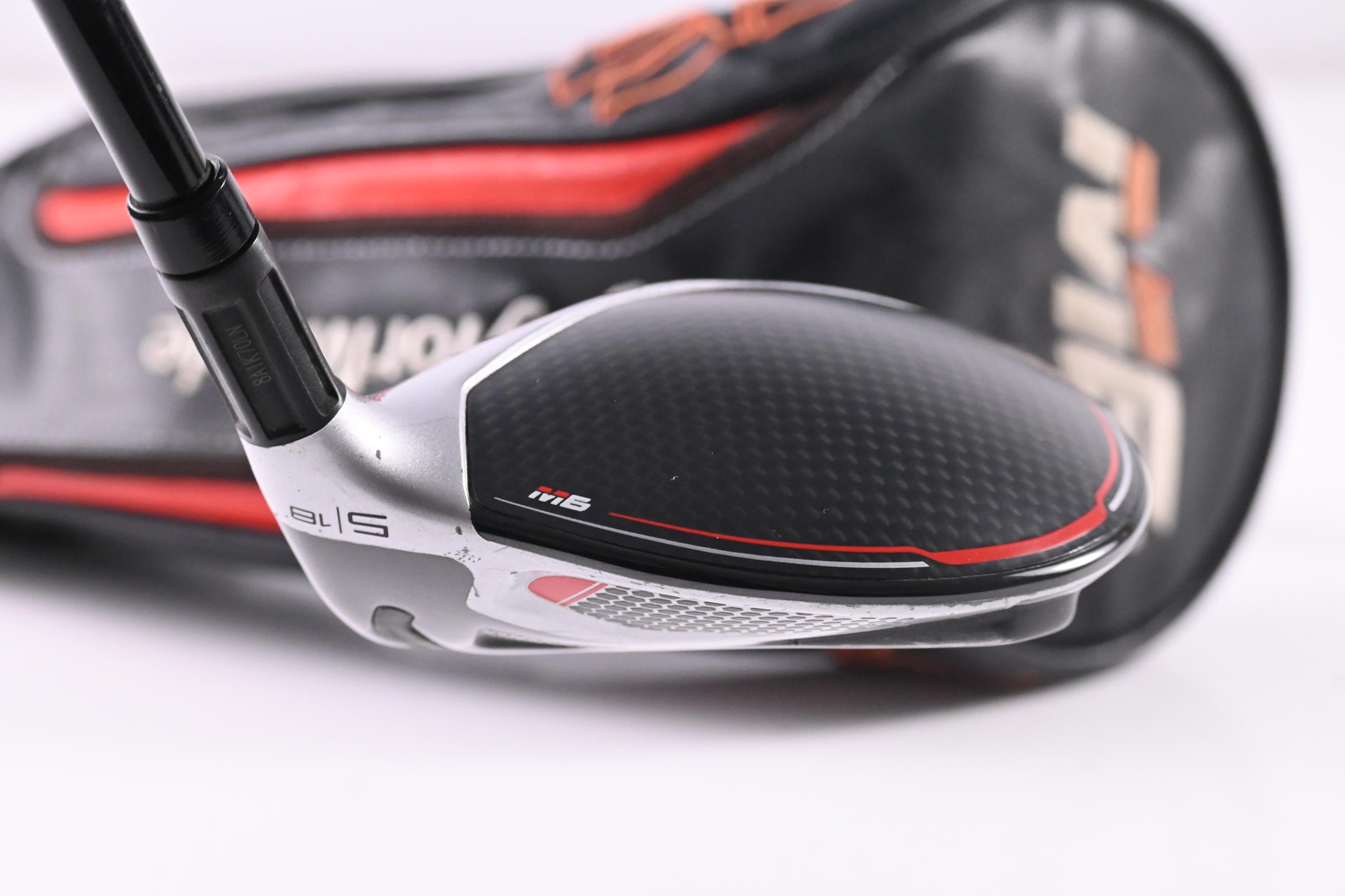 Taylormade M6 #5 Wood / 18 Degree / Regular Flex Fujikura Atmos Orange 5 Shaft