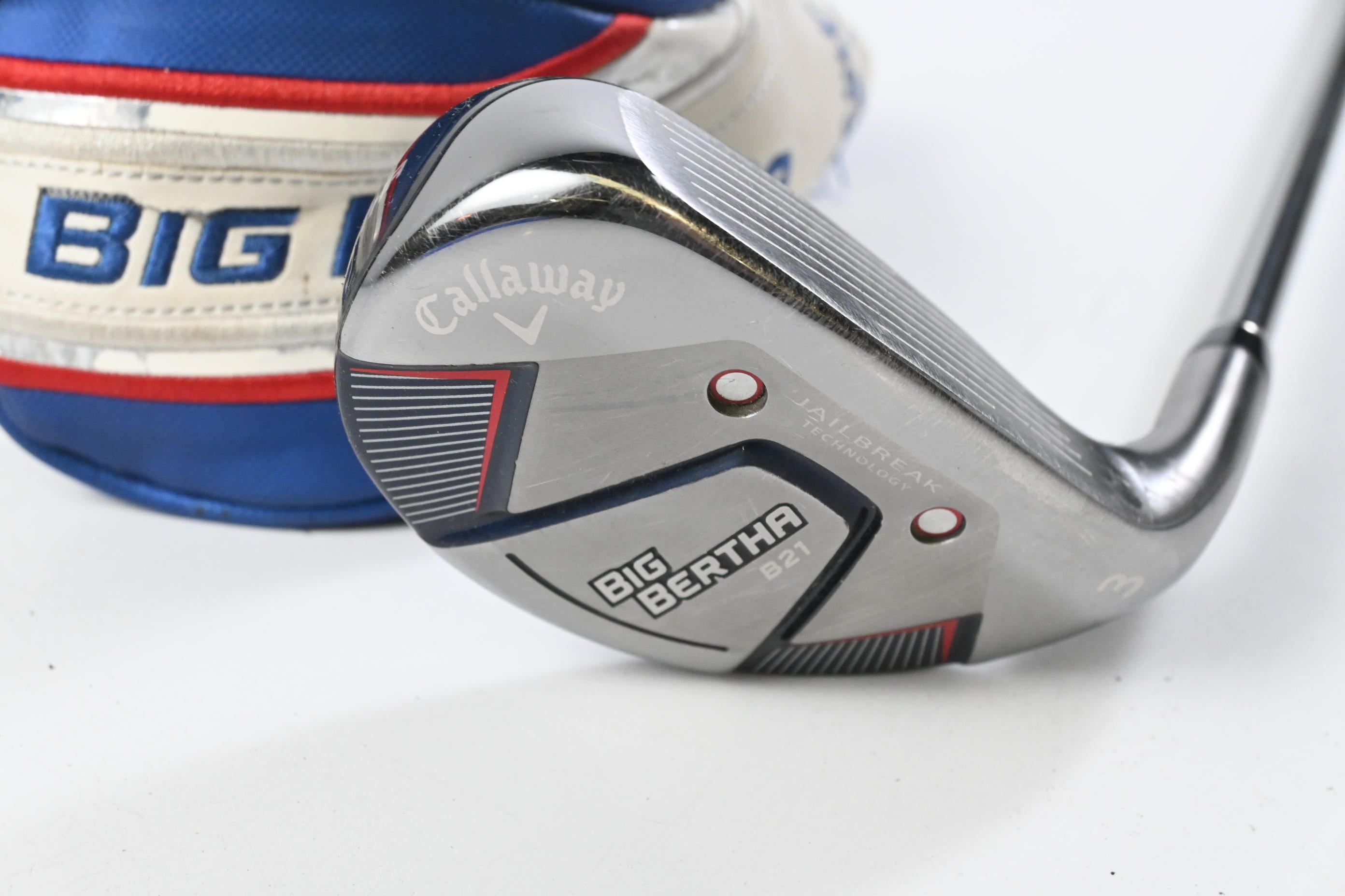 Callaway Big Bertha B21 #3 Hybrid / 19 Degree / Stiff Flex Callaway RCH 65 Shaft