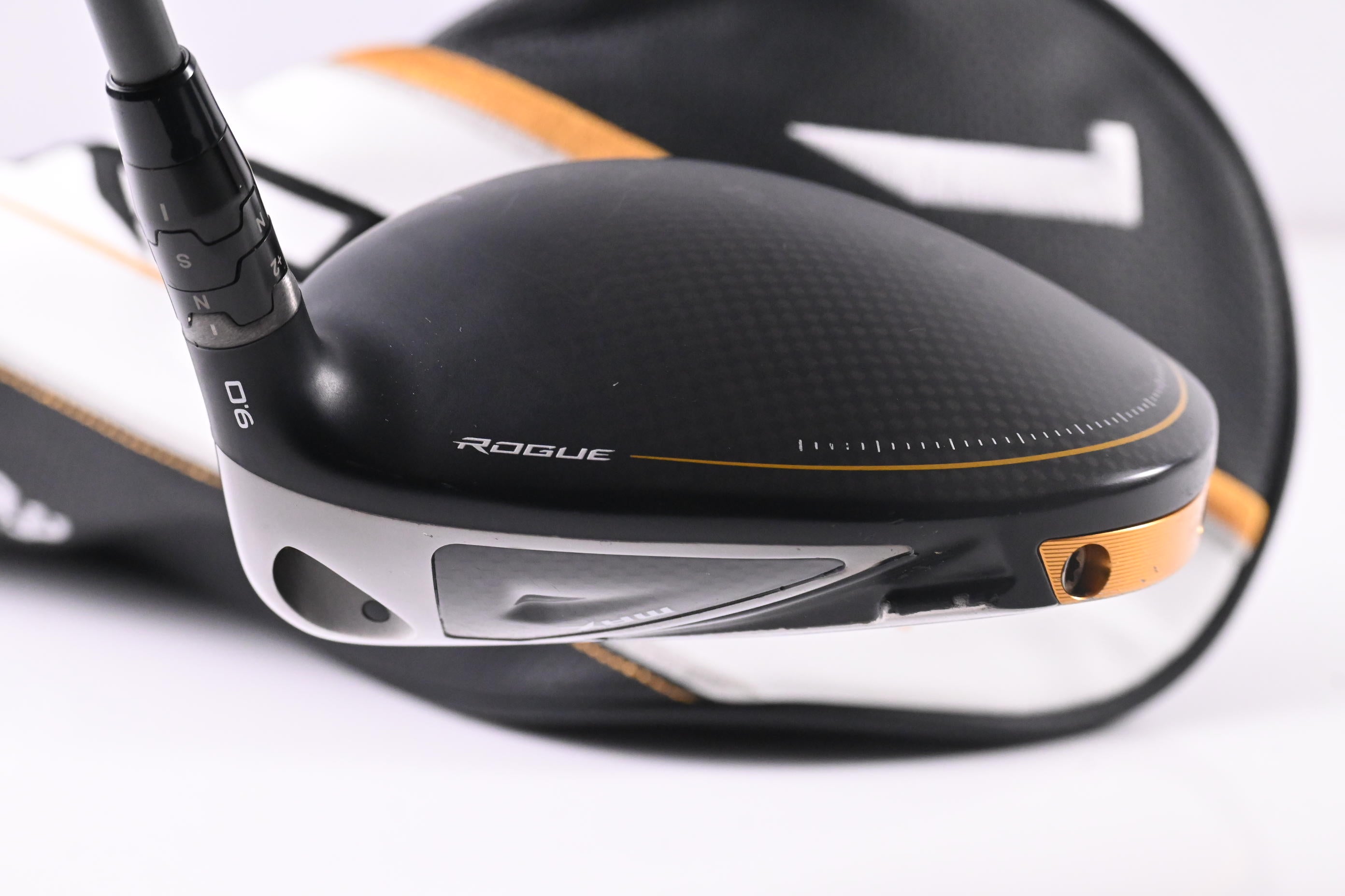 Callaway Rogue ST MAX Driver / 9 Degree / Stiff Flex HZRDUS Smoke iM10 Green 50