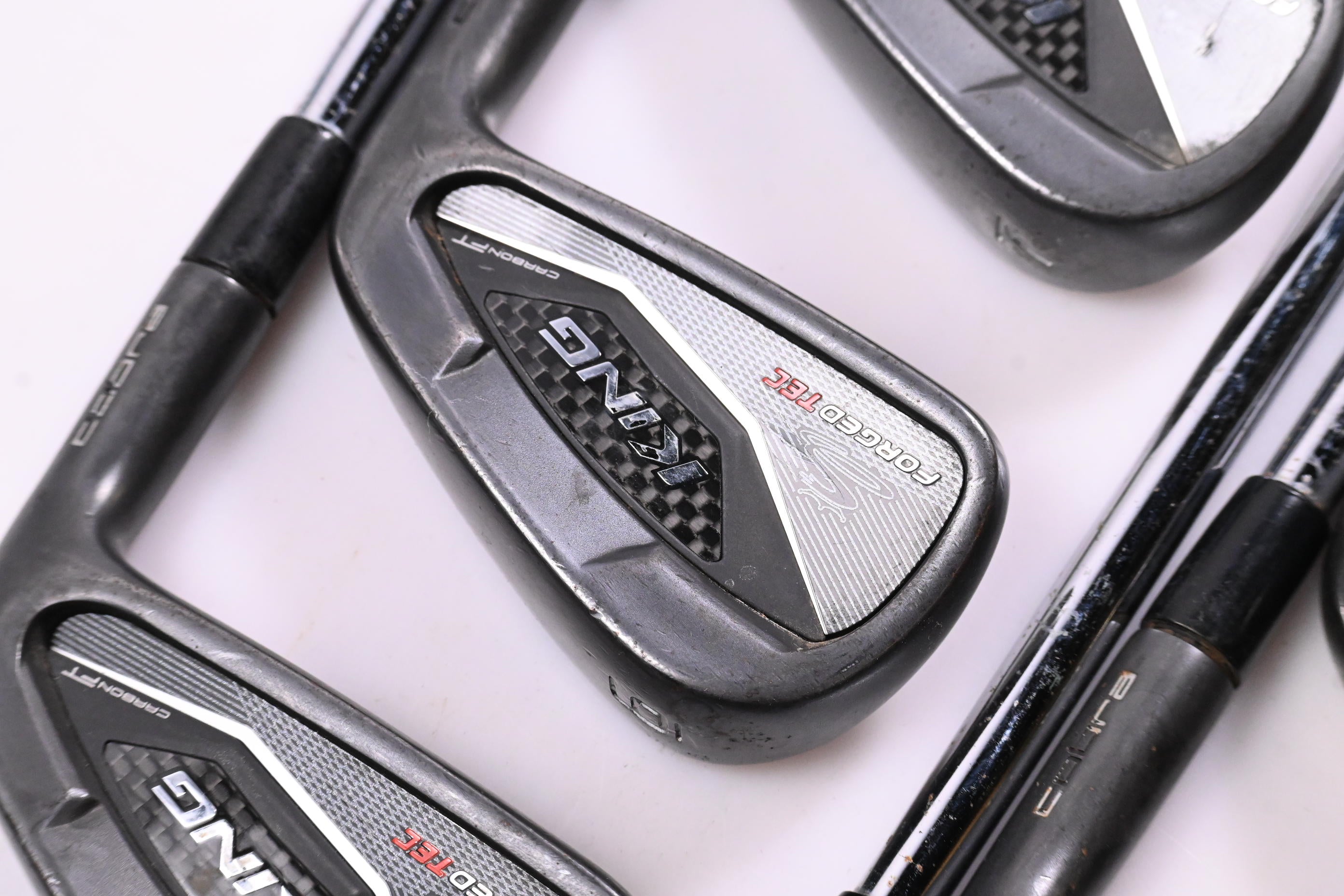 Cobra King Forged Tec Black Irons / 4-PW / Stiff Flex KBS Tour FLT 120 Shafts