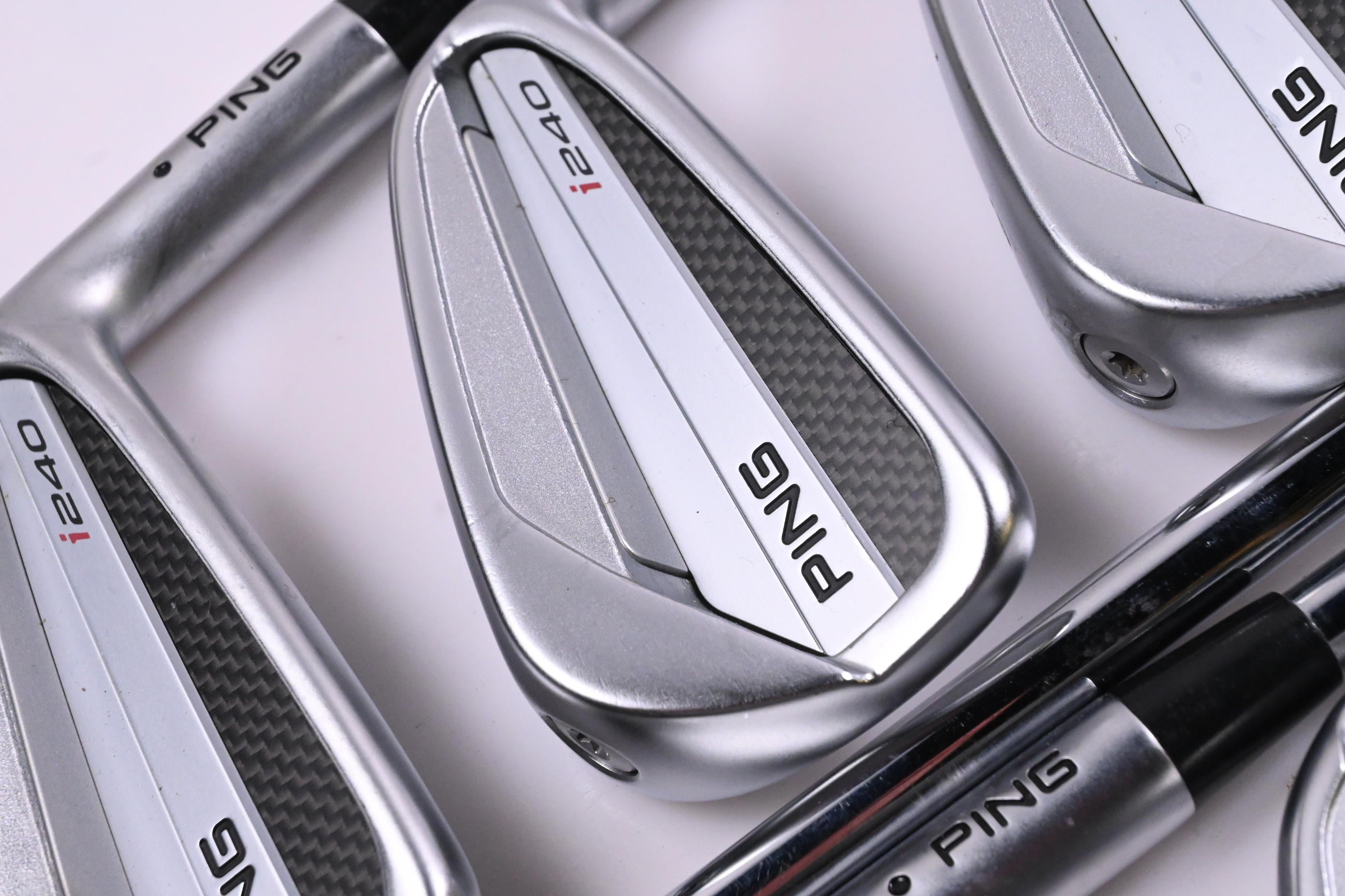 Ping I240 Irons / 4-PW / Black Dot / Stiff Flex Dynamic Gold 120 S300 Shafts