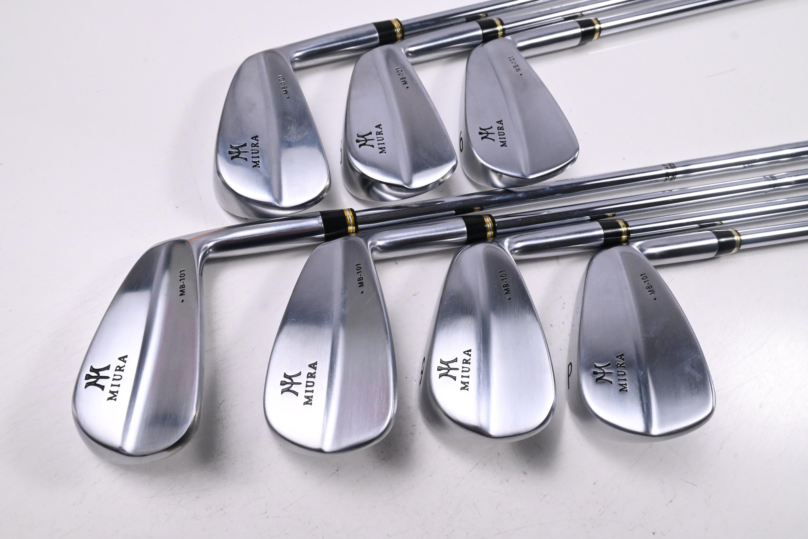 Miura MB-101 Irons / 4-PW / Regular Flex True Temper Steel Shafts