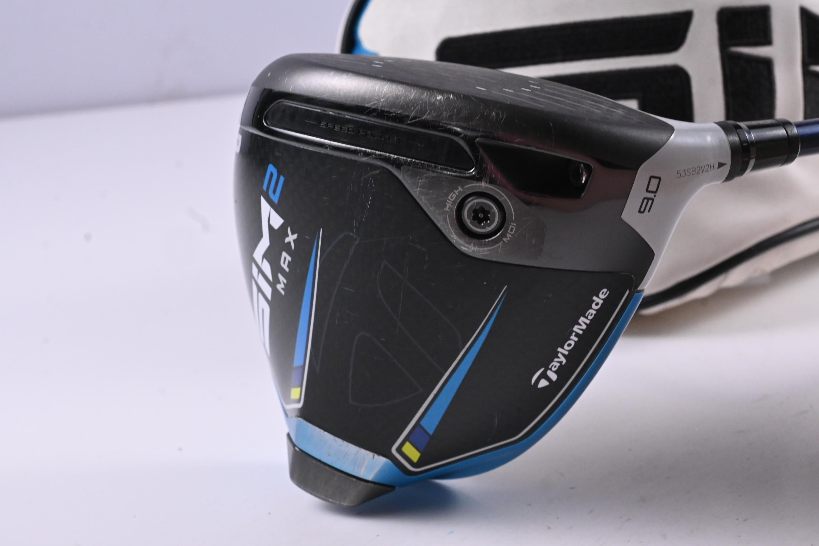 Taylormade SIM2 Max Driver / 9 Degree / Stiff Flex Fujikura Ventus Blue 5 Shaft