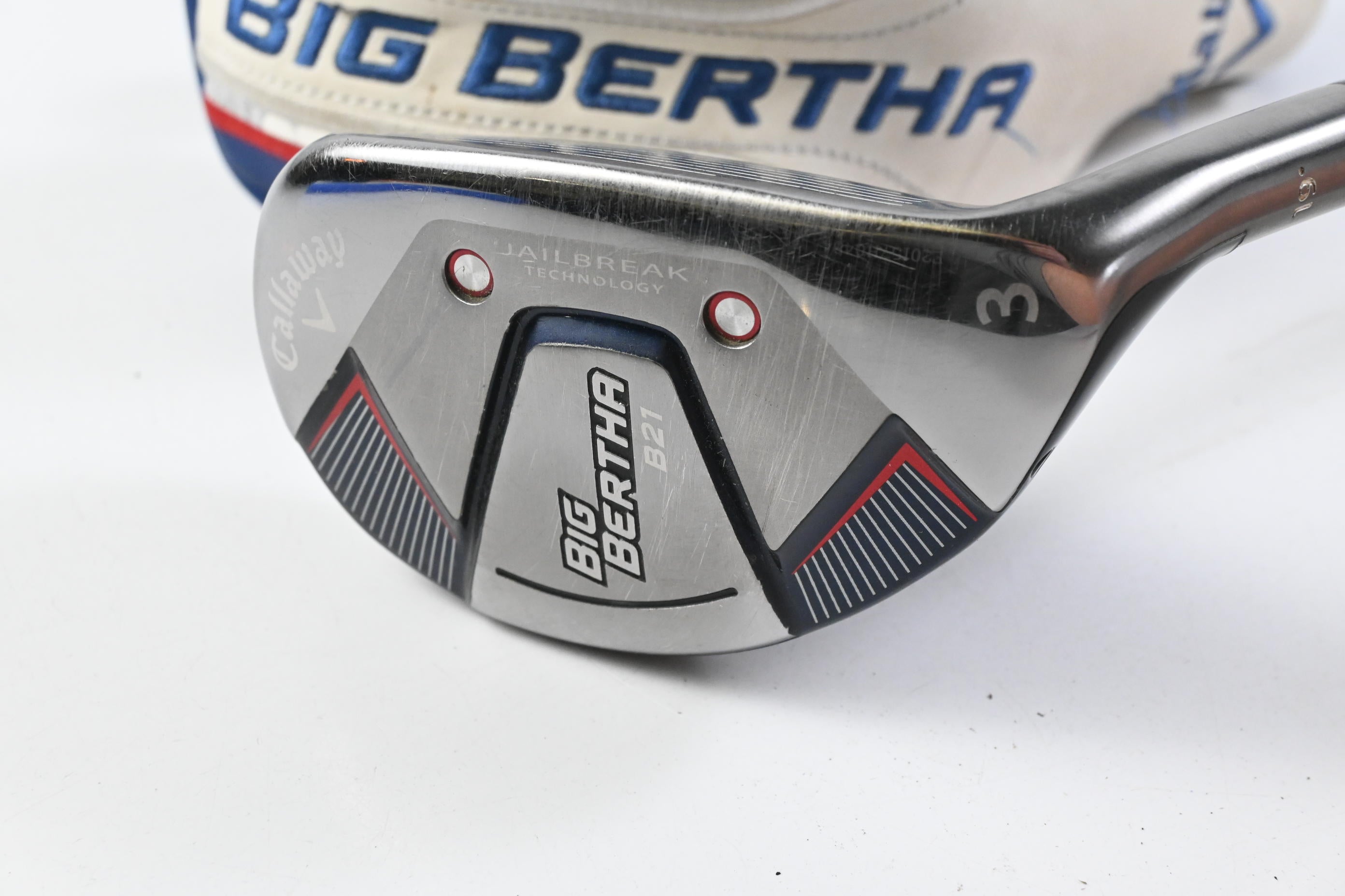 Callaway Big Bertha B21 #3 Hybrid / 19 Degree / Stiff Flex Callaway RCH 65 Shaft
