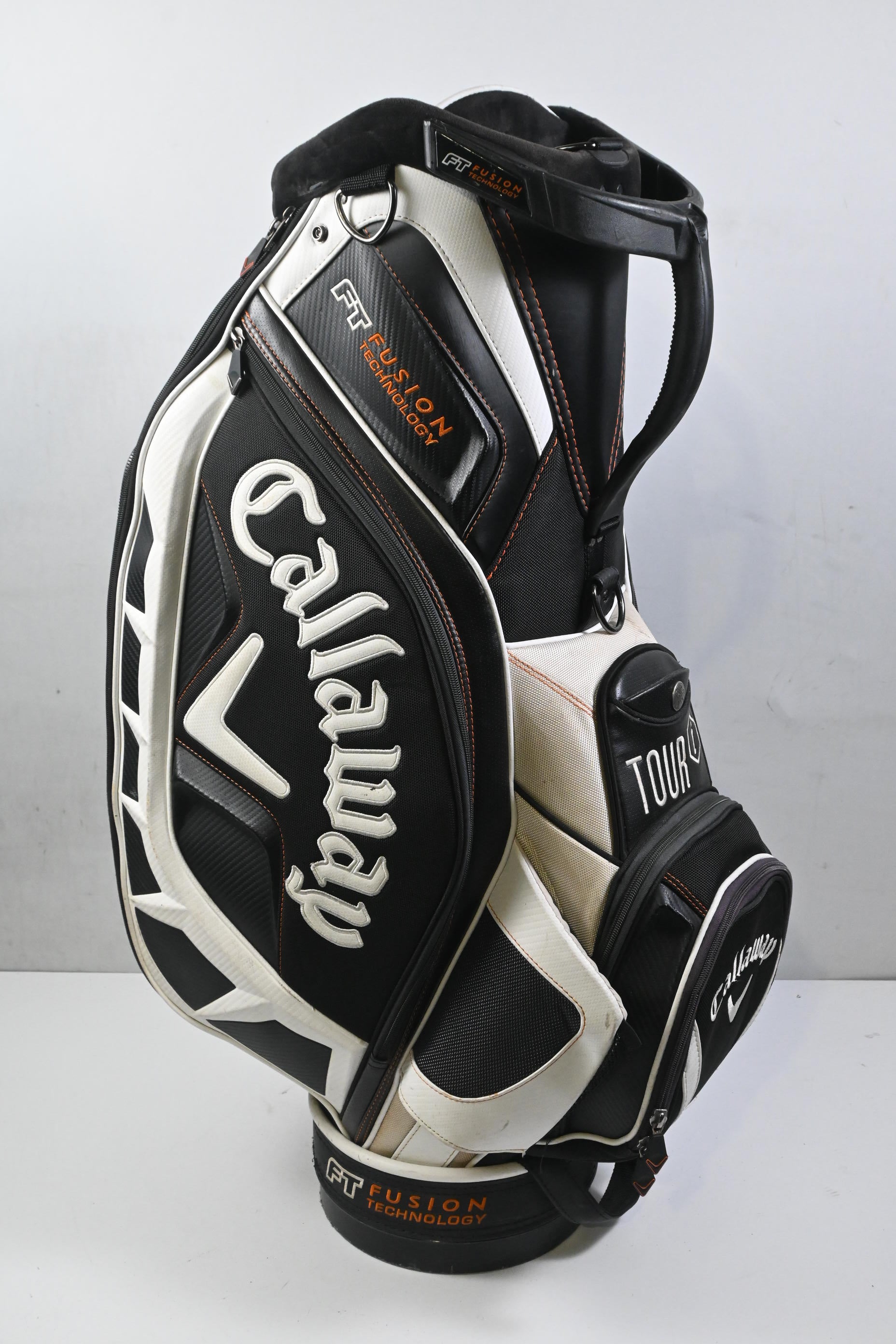 Callaway FT-Fusion Tour-i Tour Bag / 6-Way Divider / Black, White, Orange