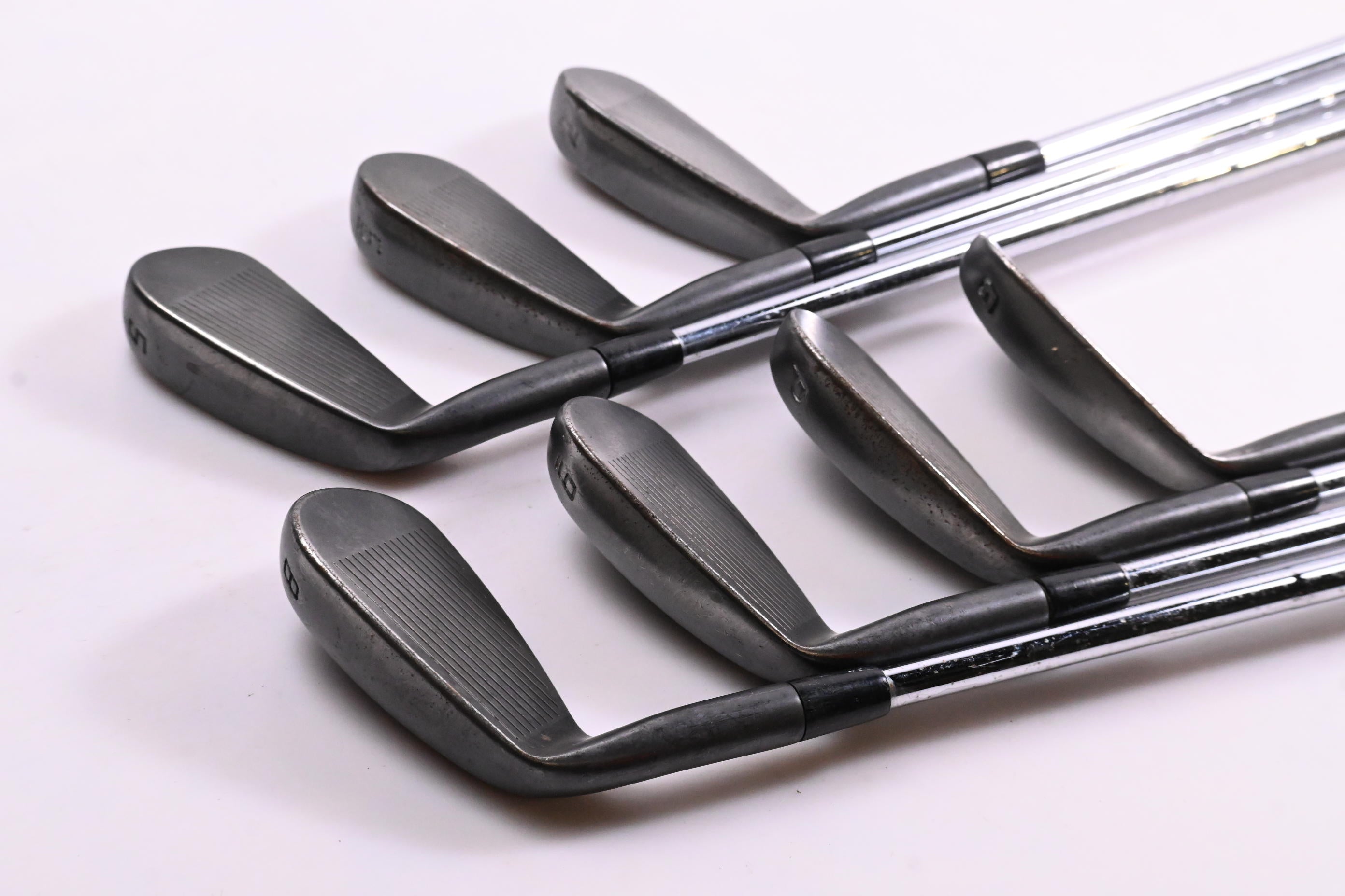 Cobra King Forged Tec Black Irons / 4-PW / Stiff Flex KBS Tour FLT 120 Shafts