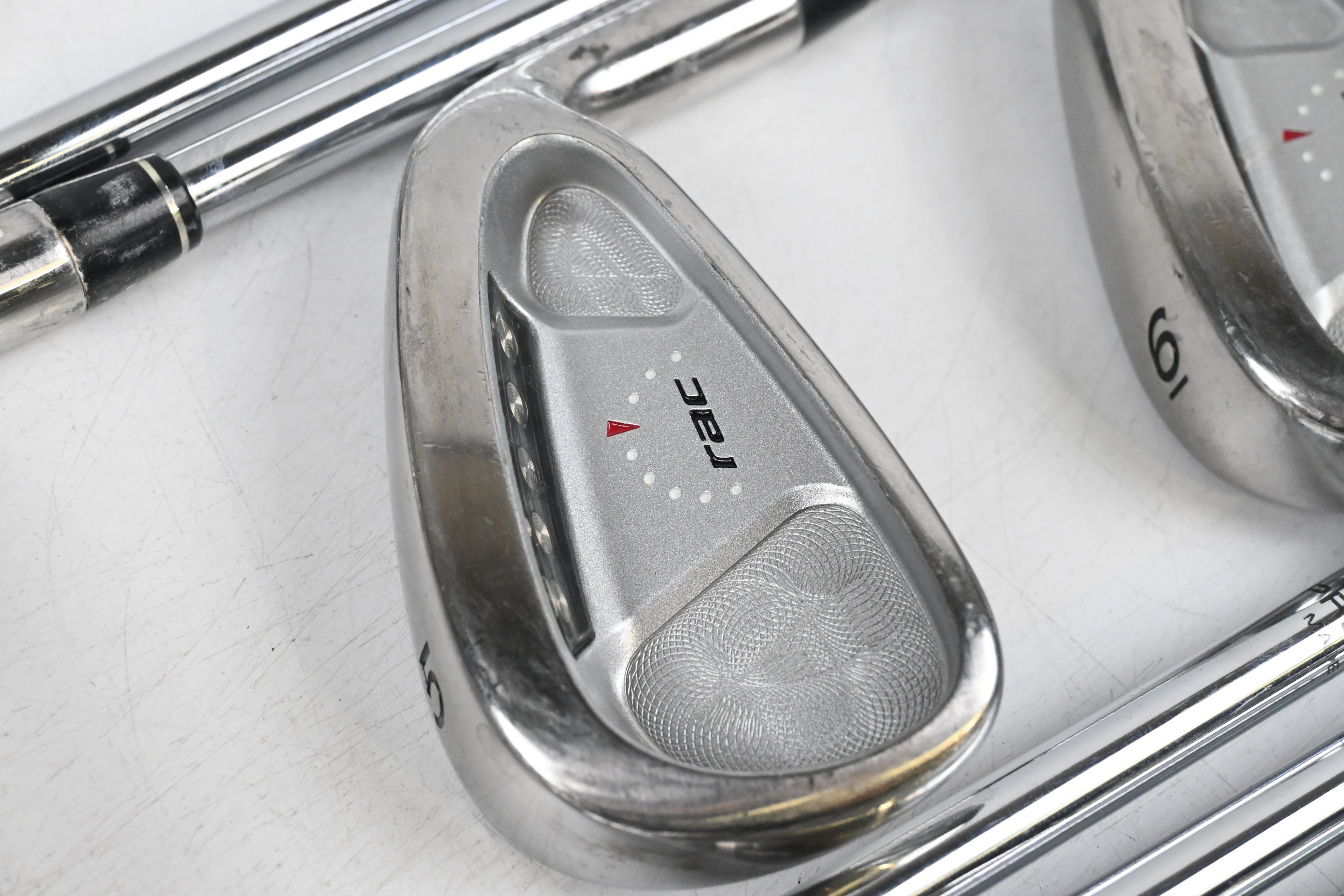 Taylormade RAC OS Irons / 3-PW+SW / Regular Flex Light Metal Shafts