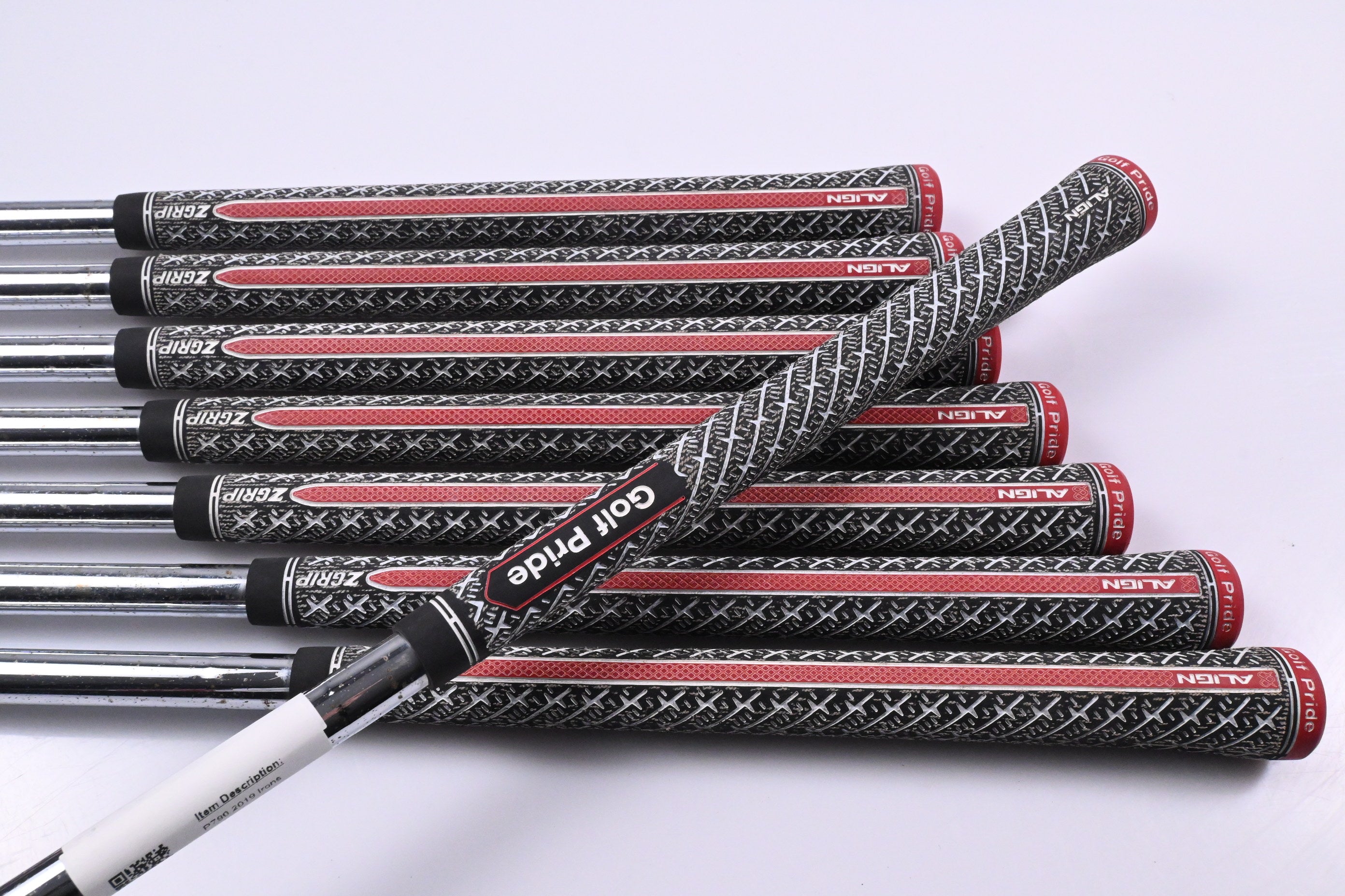 Taylormade P790 2019 Irons / 4-PW+AW / X-Flex KBS Tour 130 Shafts