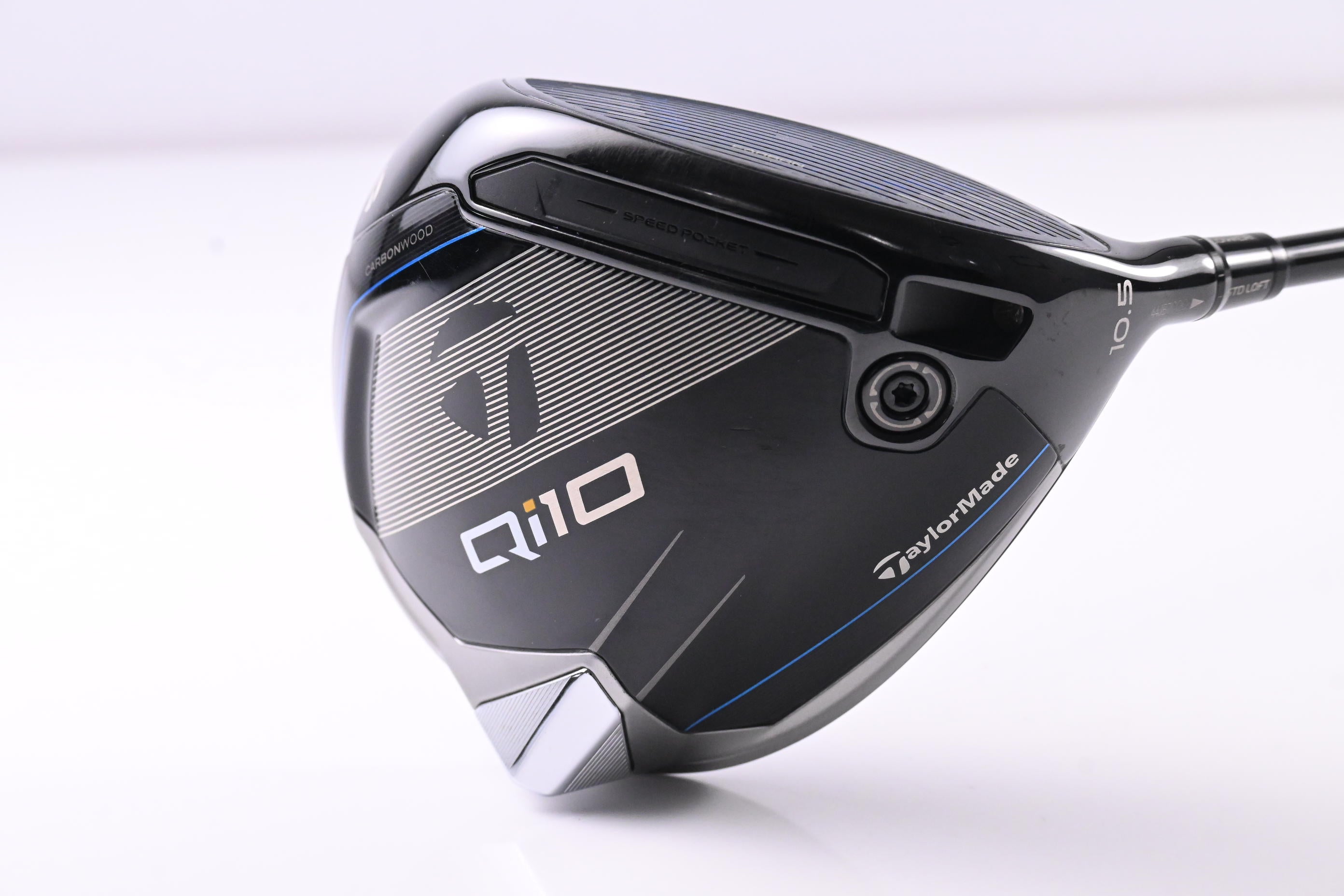 Taylormade Qi10 Driver / 10.5 Degree / X-Flex Tensei 1K Blue 60 Shaft