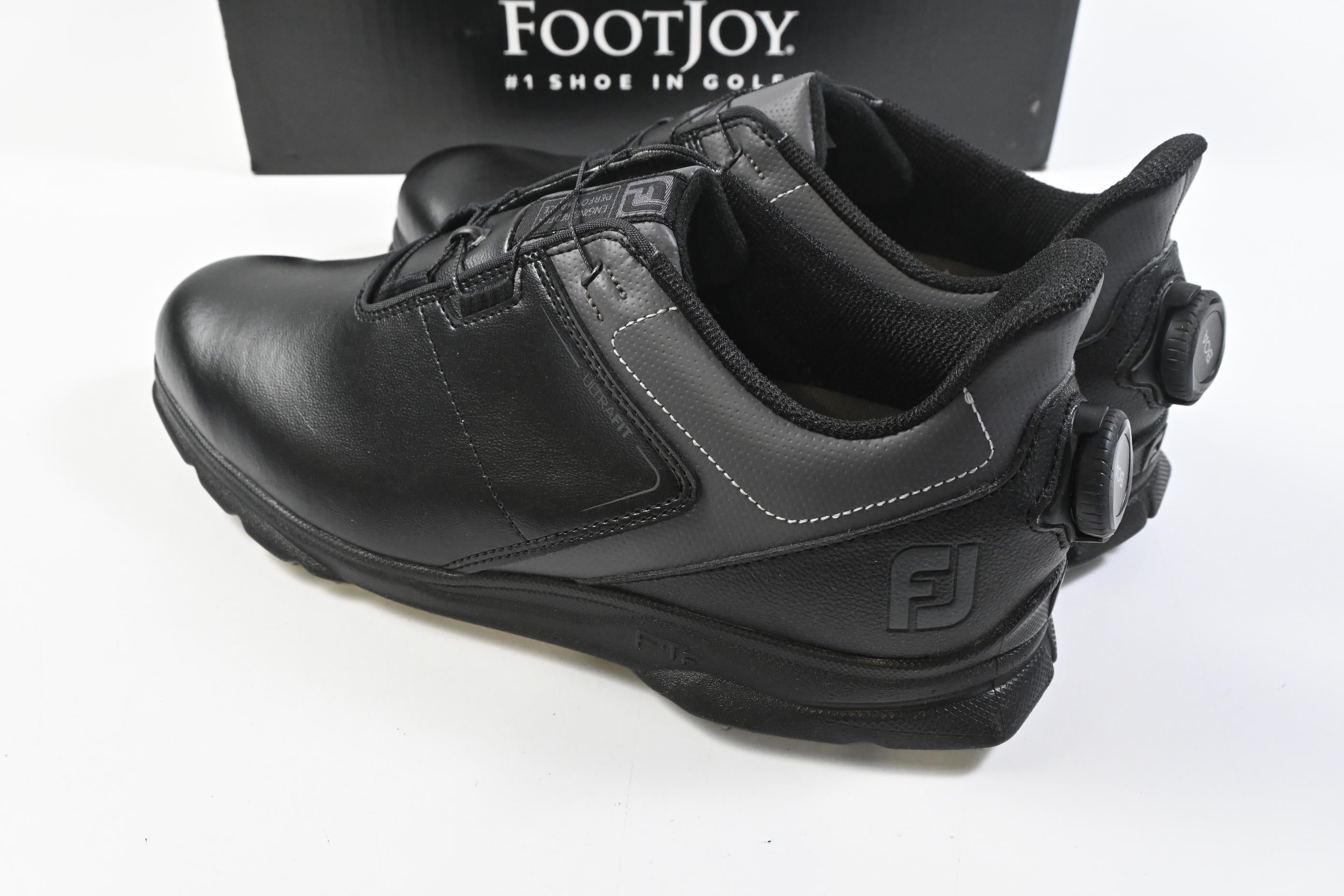 FootJoy UltraFit SL BOA Golf Shoes / Size UK 8 / Black
