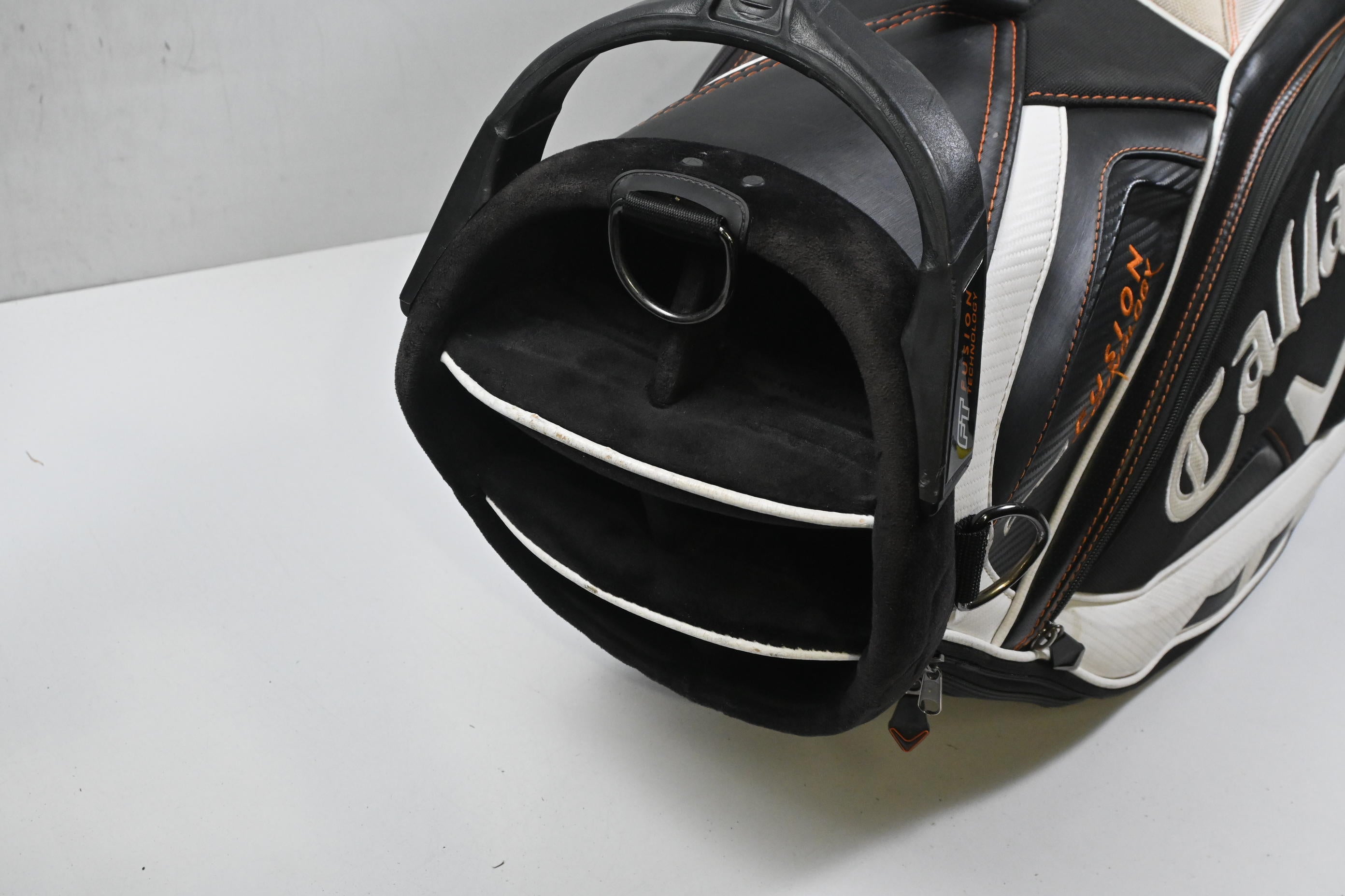Callaway FT-Fusion Tour-i Tour Bag / 6-Way Divider / Black, White, Orange