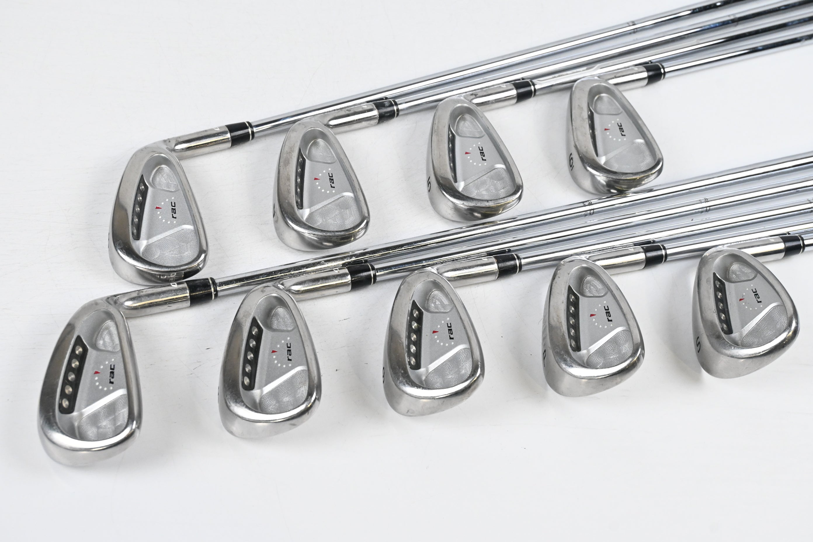 Taylormade RAC OS Irons / 3-PW+SW / Regular Flex Light Metal Shafts
