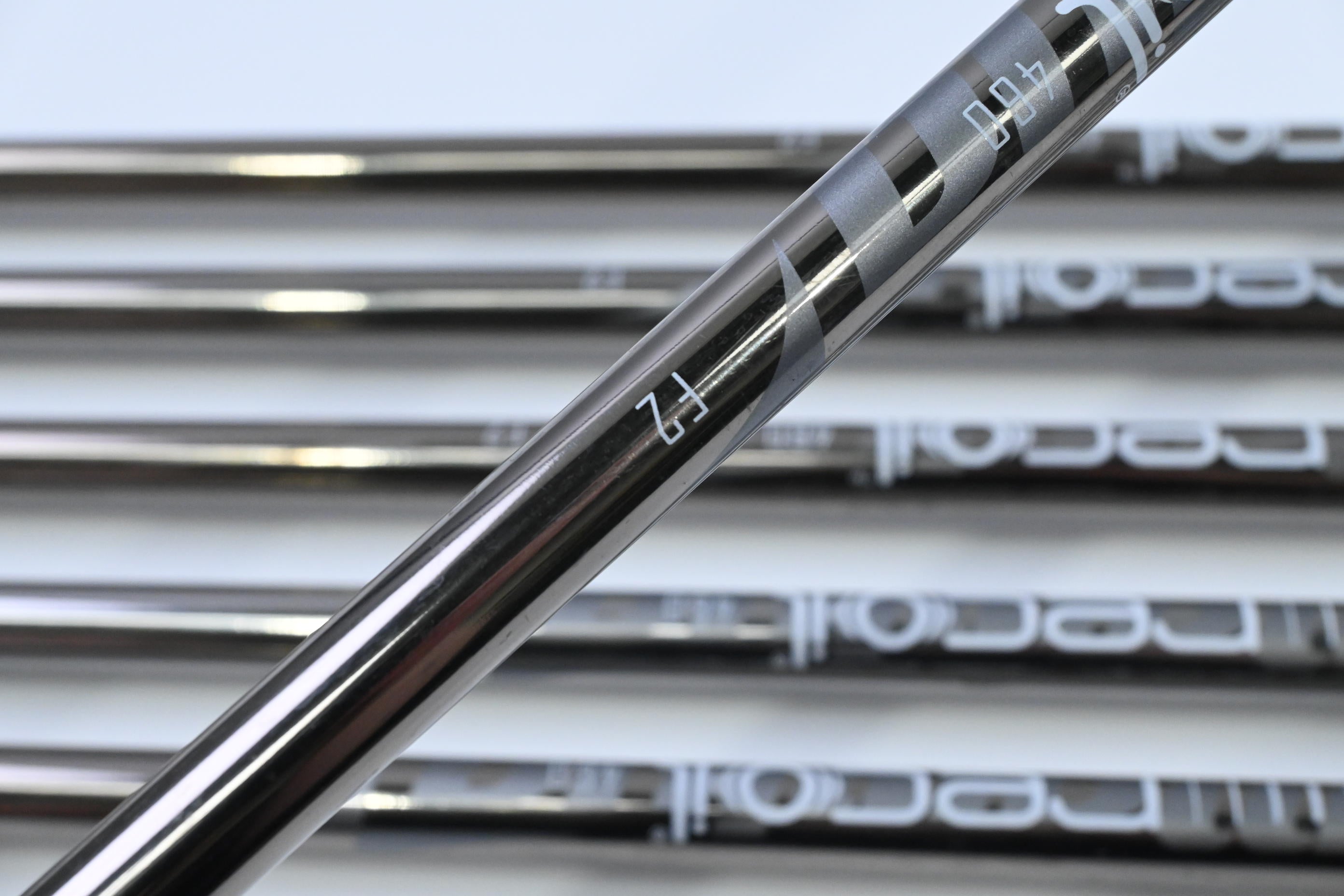 Left Hand Mizuno JPX 923 Hot Metal Irons / 5-PW / Senior Flex UST Recoil 460