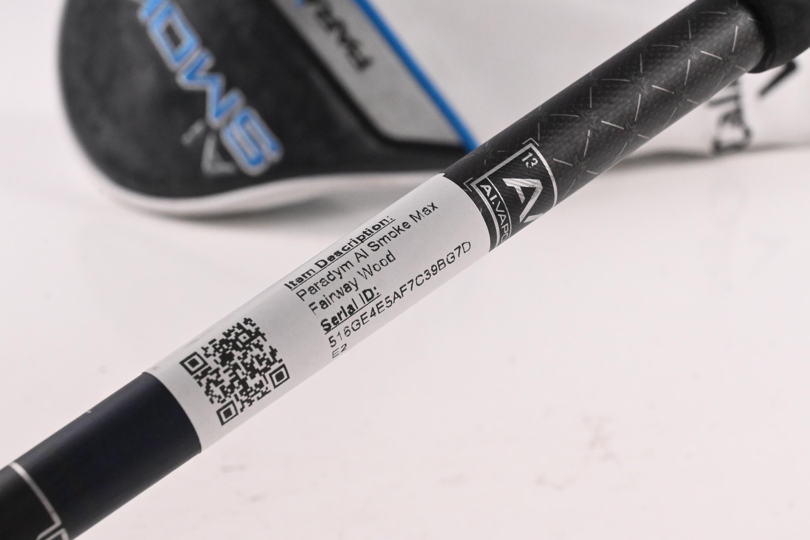 Callaway Paradym Ai Smoke Max #7 Wood / 21 Degree / Regular Flex Tensei AV Blue