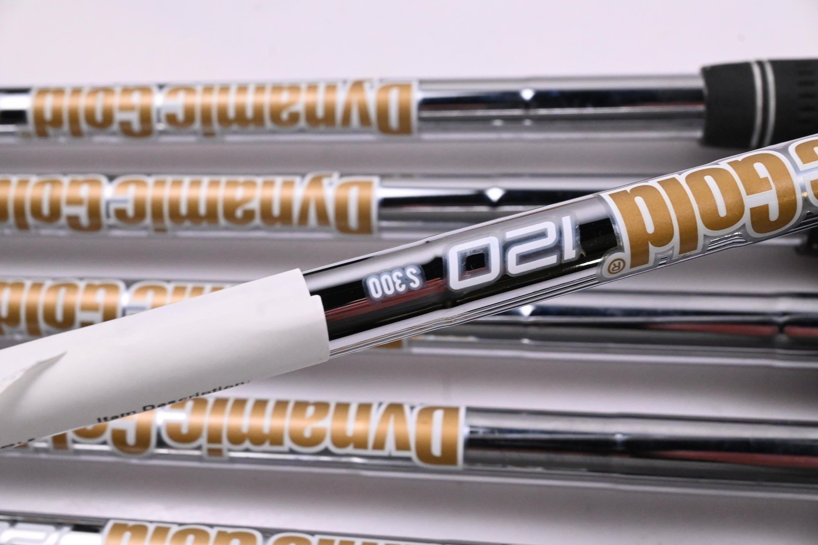 Ping I240 Irons / 4-PW / Black Dot / Stiff Flex Dynamic Gold 120 S300 Shafts