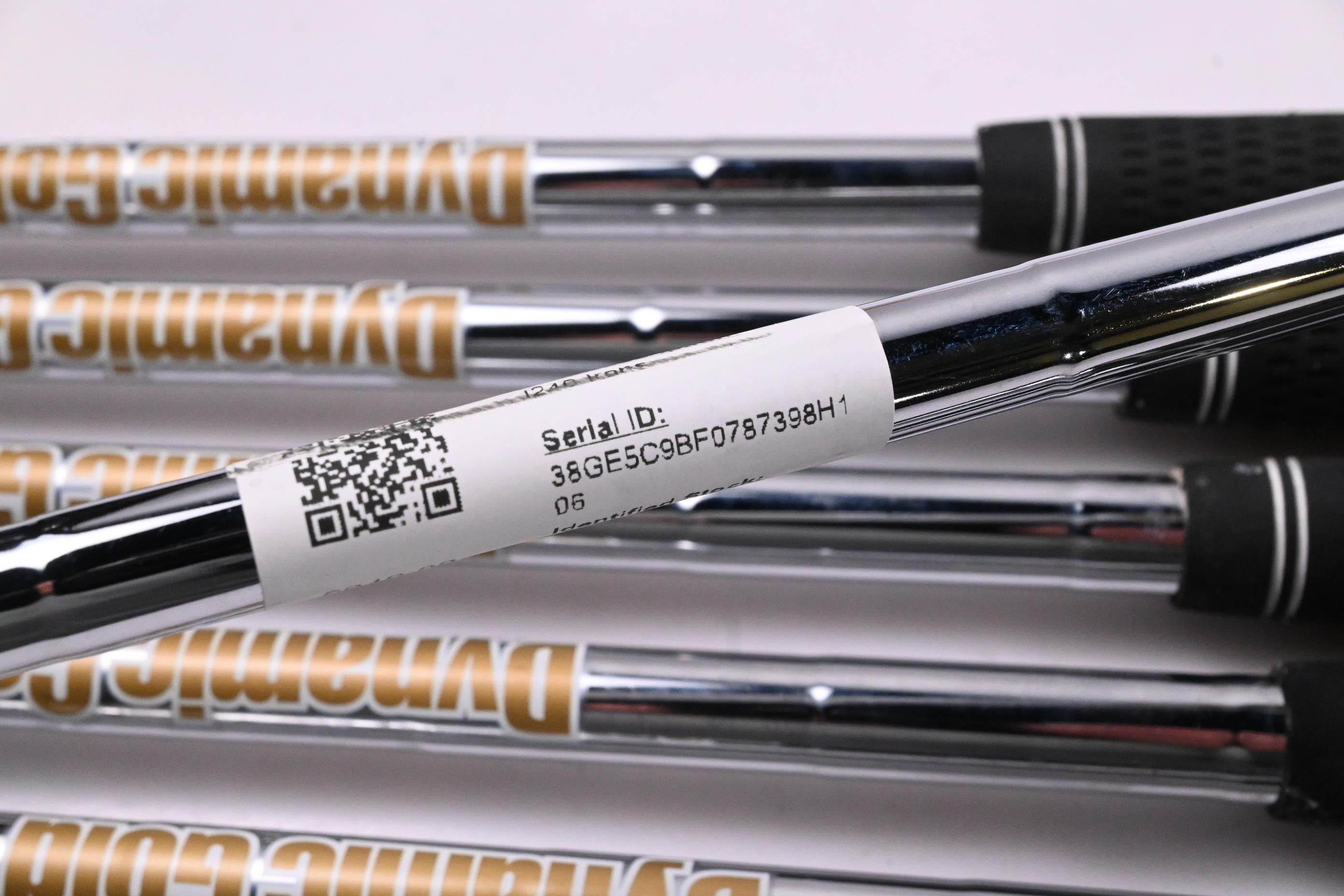 Ping I240 Irons / 4-PW / Black Dot / Stiff Flex Dynamic Gold 120 S300 Shafts