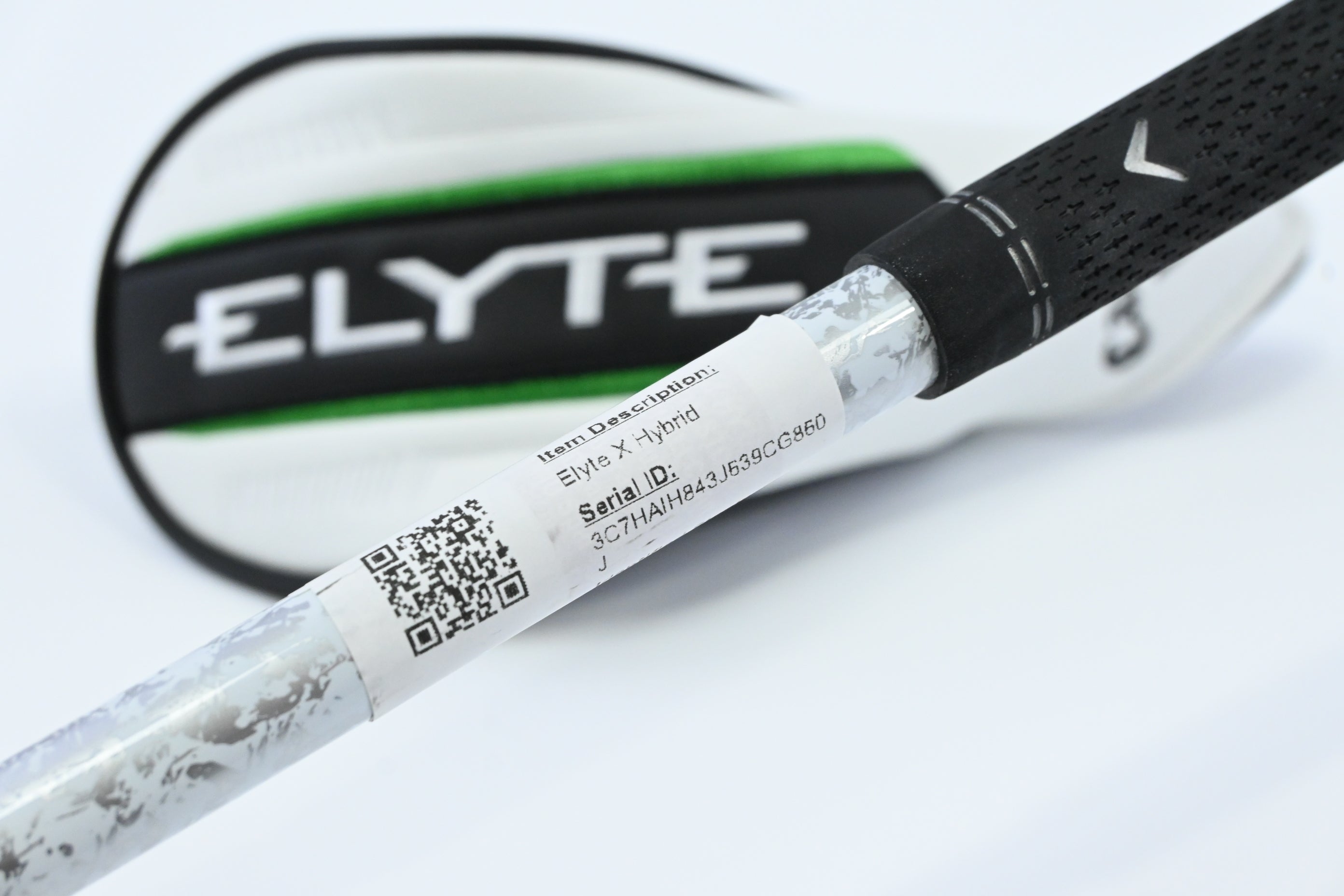 Callaway Elyte X #4 Hybrid / 21 Degree / Regular Flex Denali Charcoal 60 Shaft
