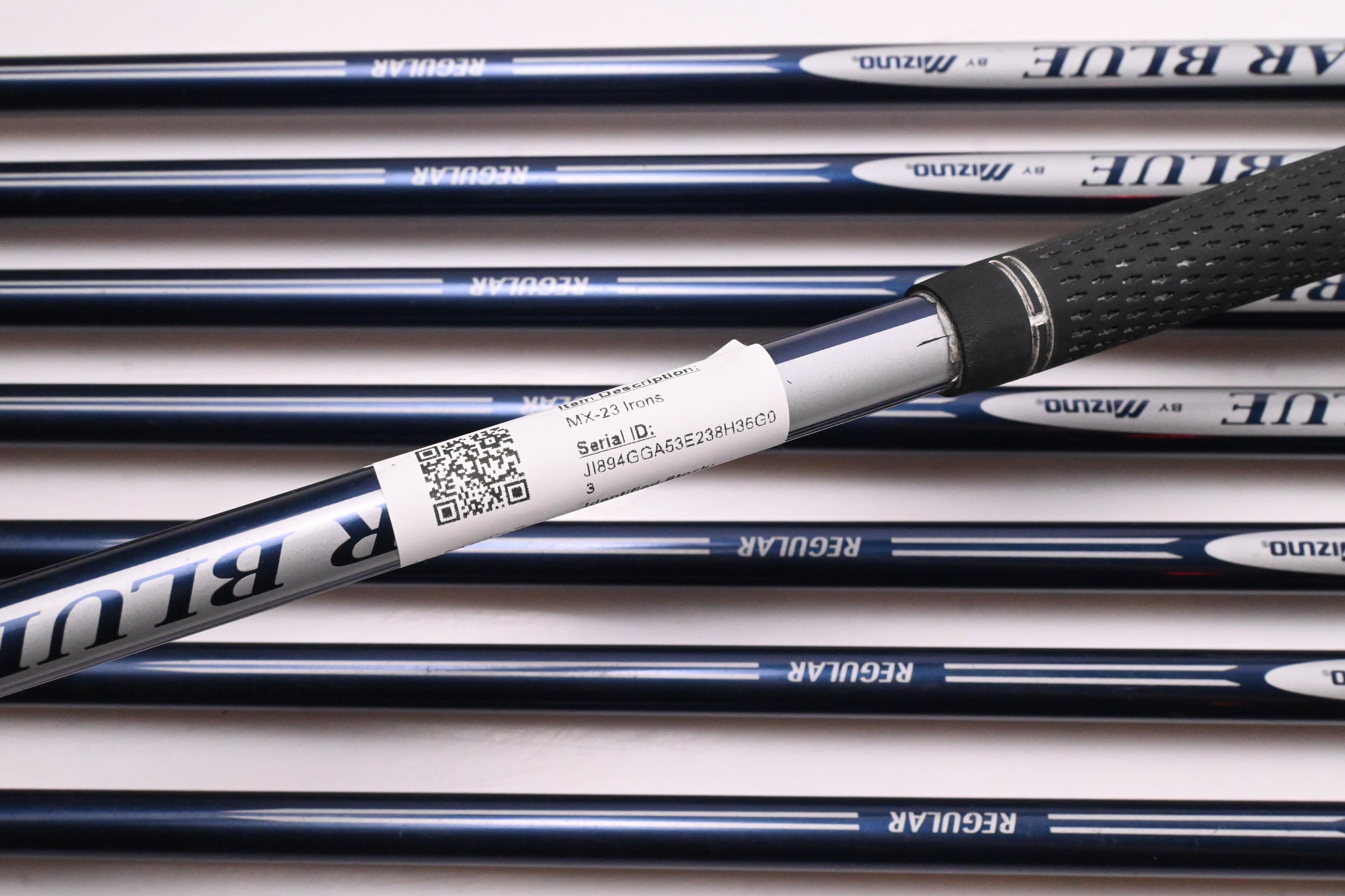 Mizuno MX-23 Irons / 3-PW / Regular Flex Mizuno Exsar Blue Shafts