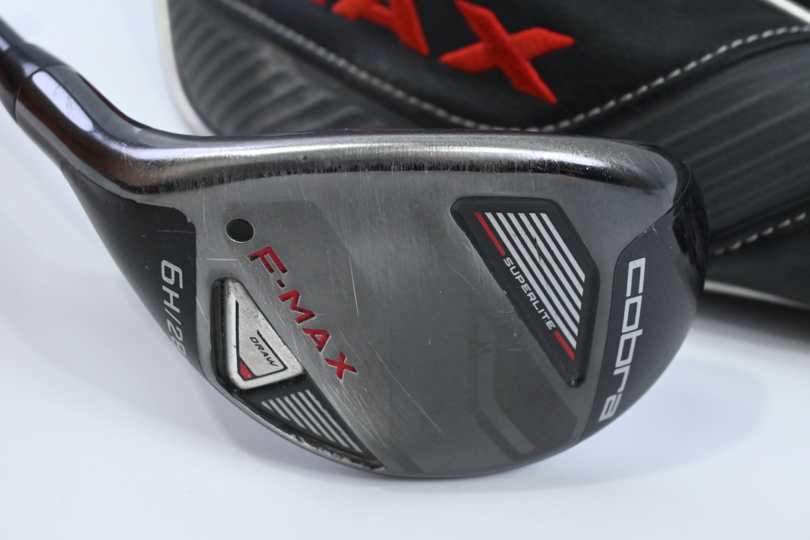 Left Hand Cobra F-Max Superlite #6 Hybrid / 28 Degree / Regular Flex Superlite
