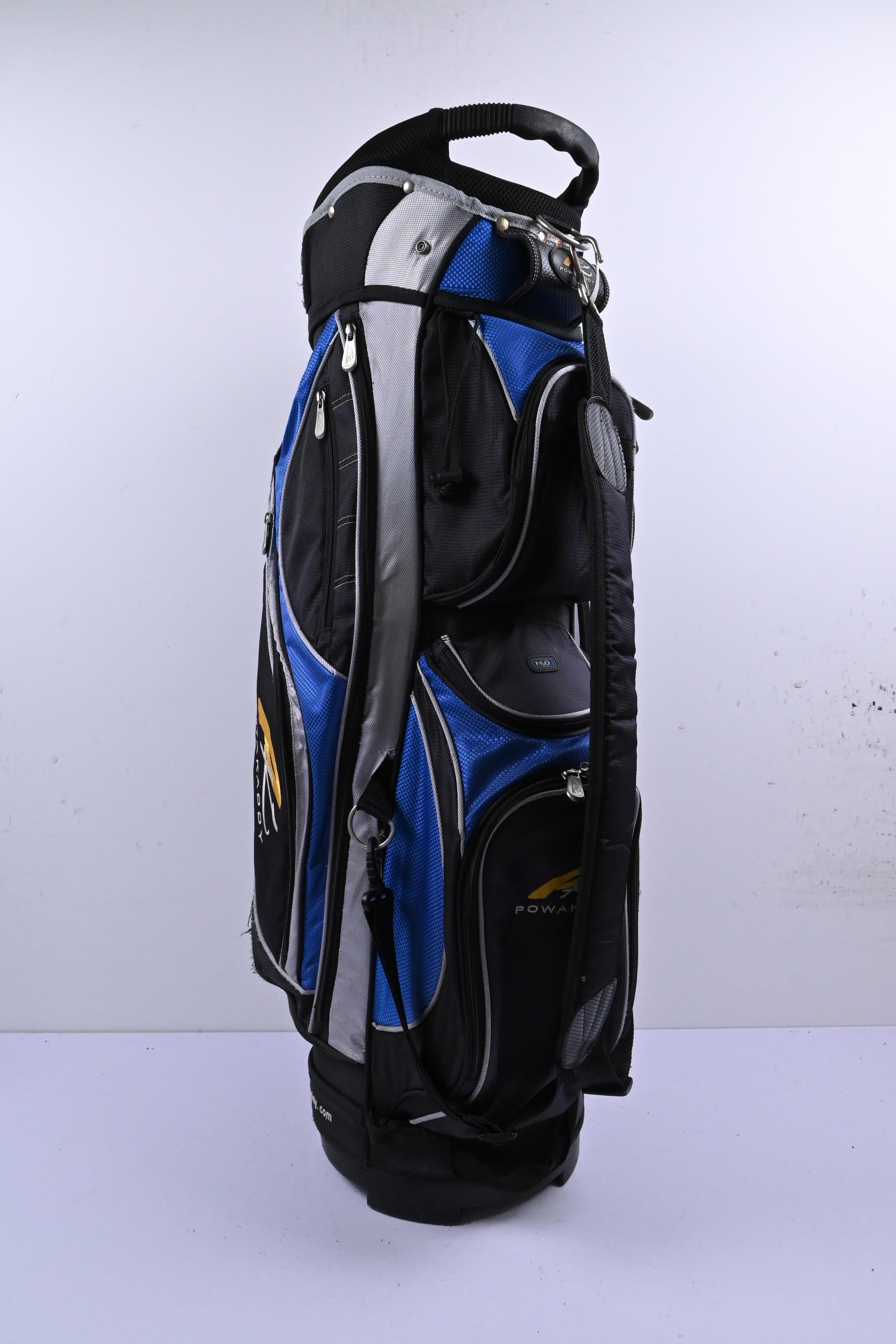 Powakaddy Cart Bag / 7-Way Divider / Blue & Black