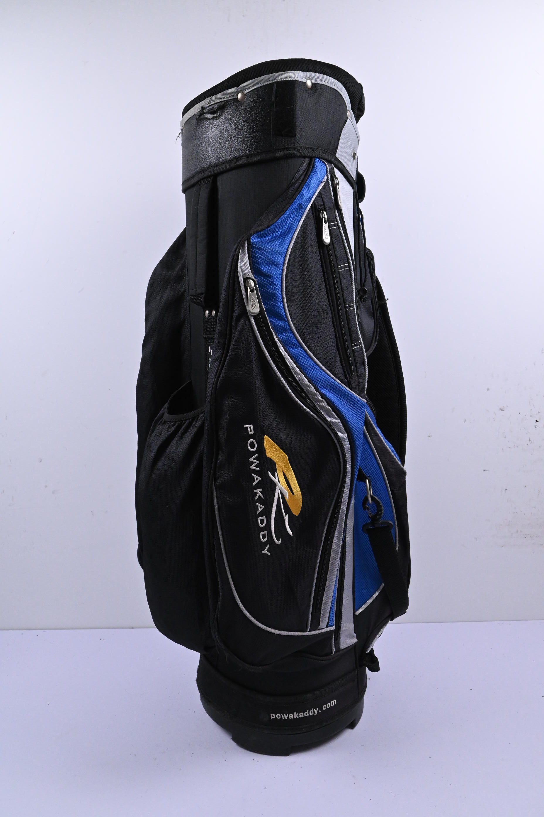 Powakaddy Cart Bag / 7-Way Divider / Blue & Black
