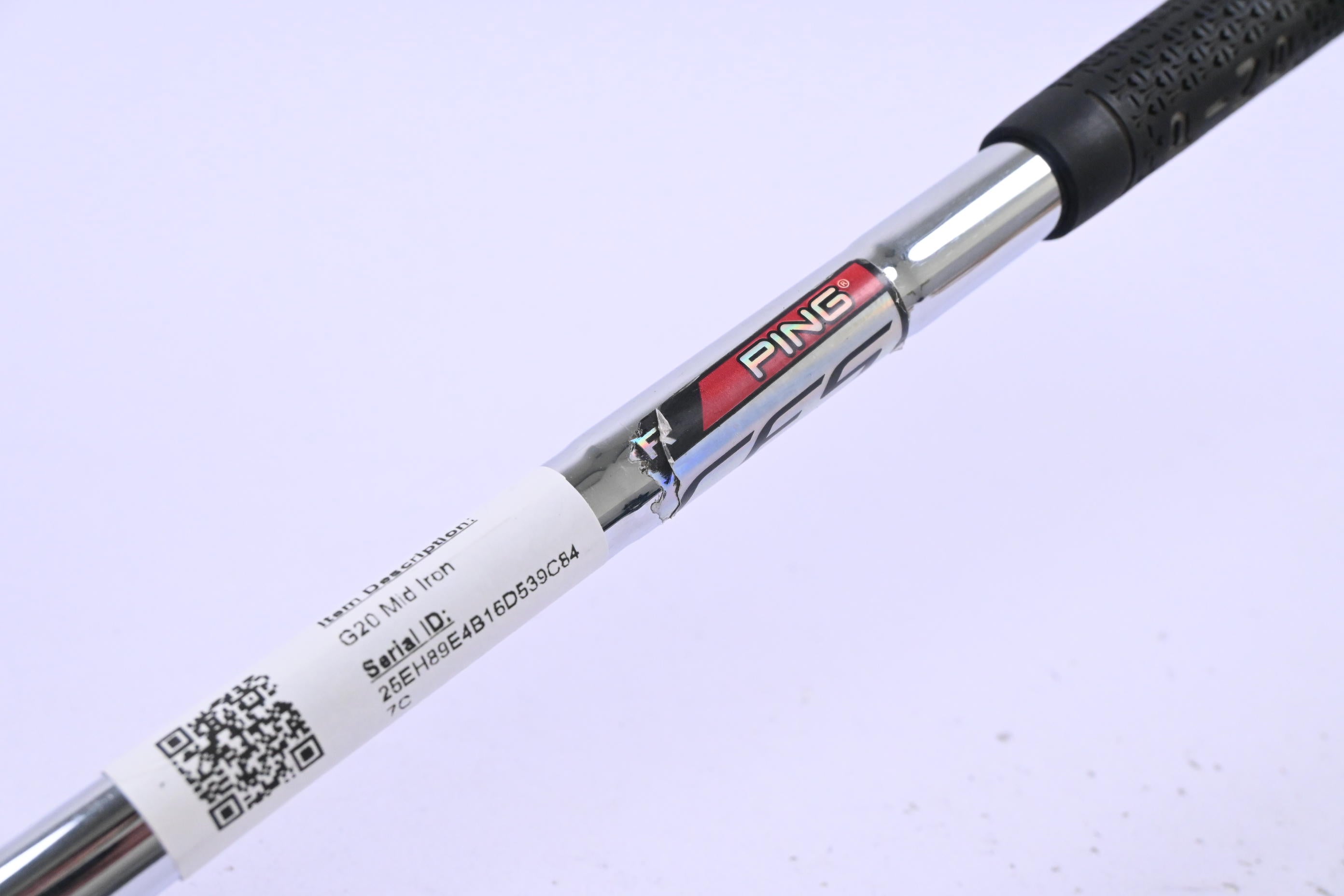 Ping G20 #5 Iron / 26 Degree / Black Dot / Regular Flex Ping CFS Shaft