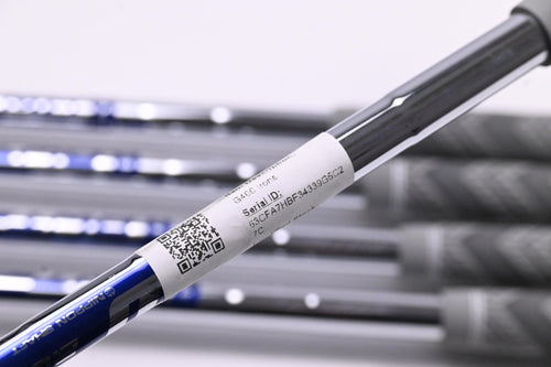 Ping G400 Irons / 6-PW / Blue Dot / Regular Flex Ping AWT 2.0 Shafts