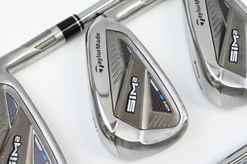 Taylormade SIM2 Max Irons / 5-PW+SW / Regular Flex KBS MAX MT 85 Shafts