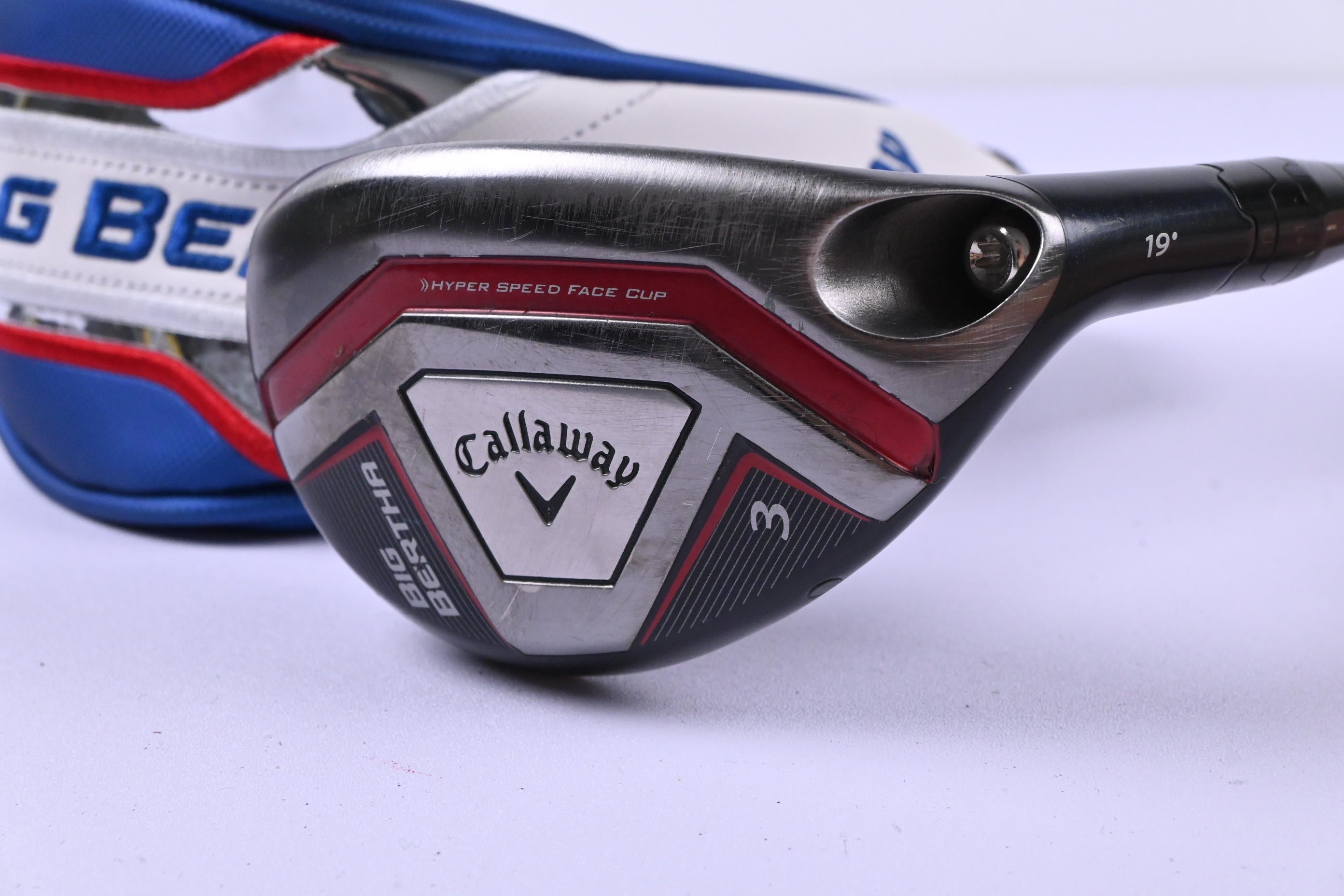 Callaway Big Bertha 2015 #3 Hybrid / 19 Degree / Regular Flex UST Recoil 460