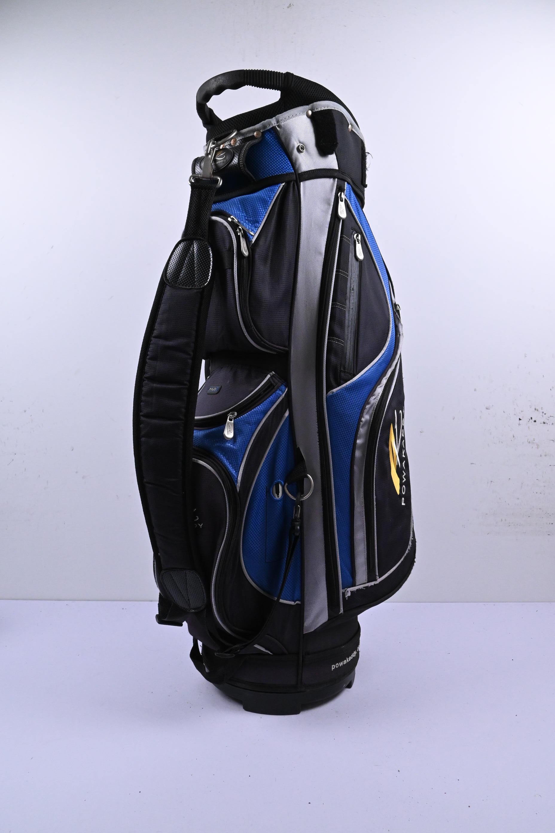 Powakaddy Cart Bag / 7-Way Divider / Blue & Black