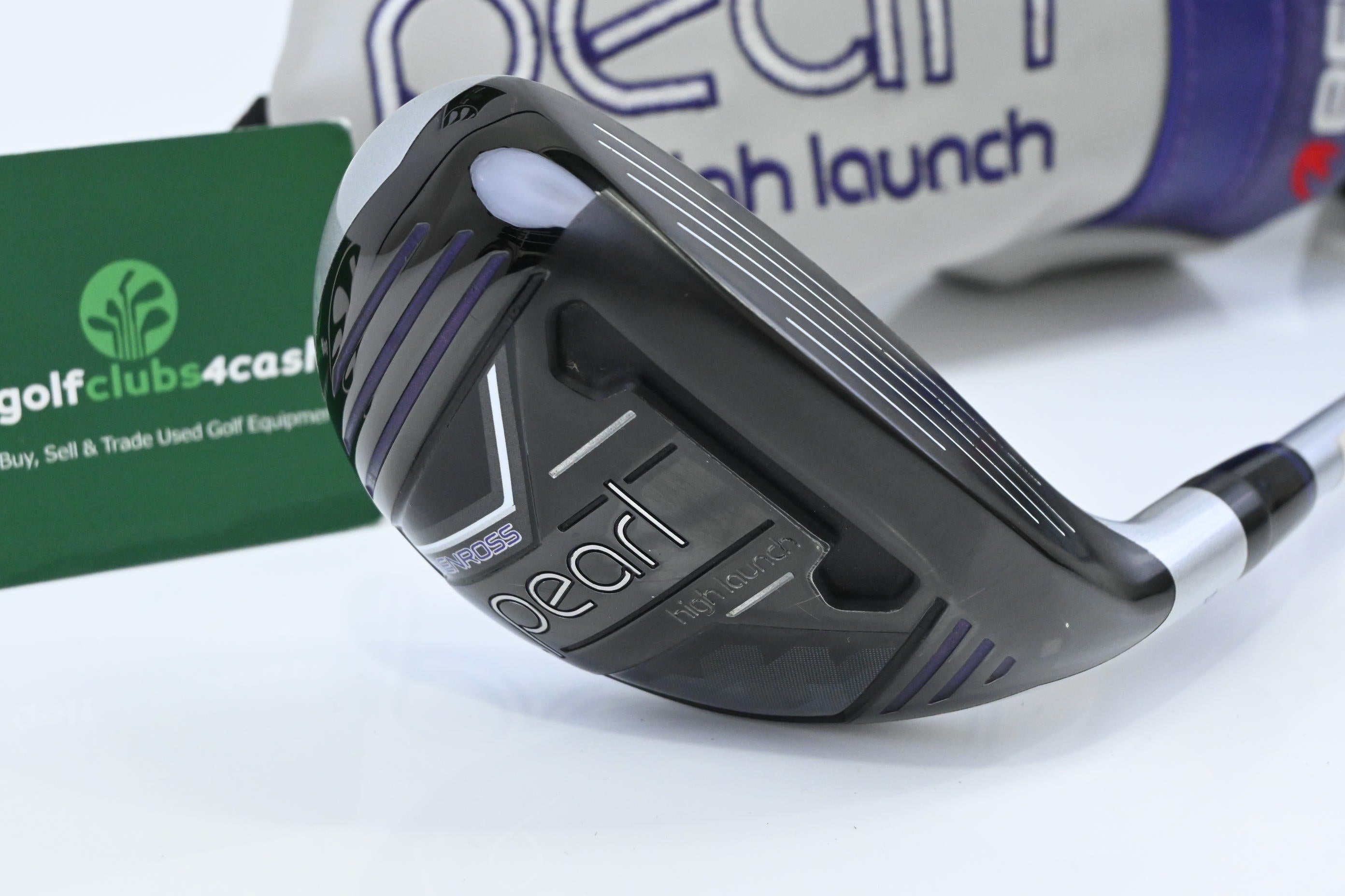 Ladies Benross Pearl #4 Hybrid / 24 Degree / Ladies Flex Fujikura Vista Pro 40