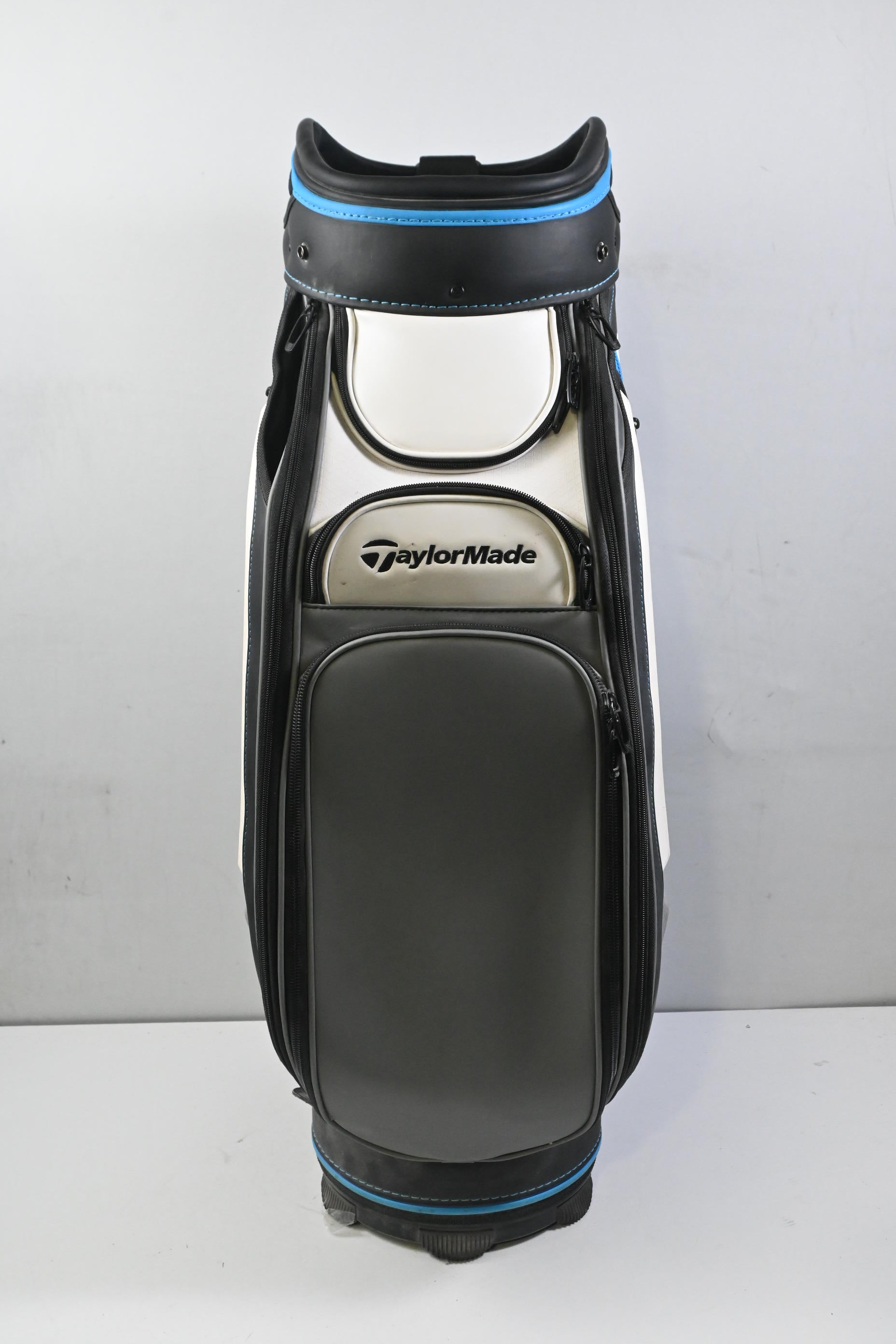 Taylormade Sim Tour Bag / 6-Way Divider / White, Grey, Black, Blue